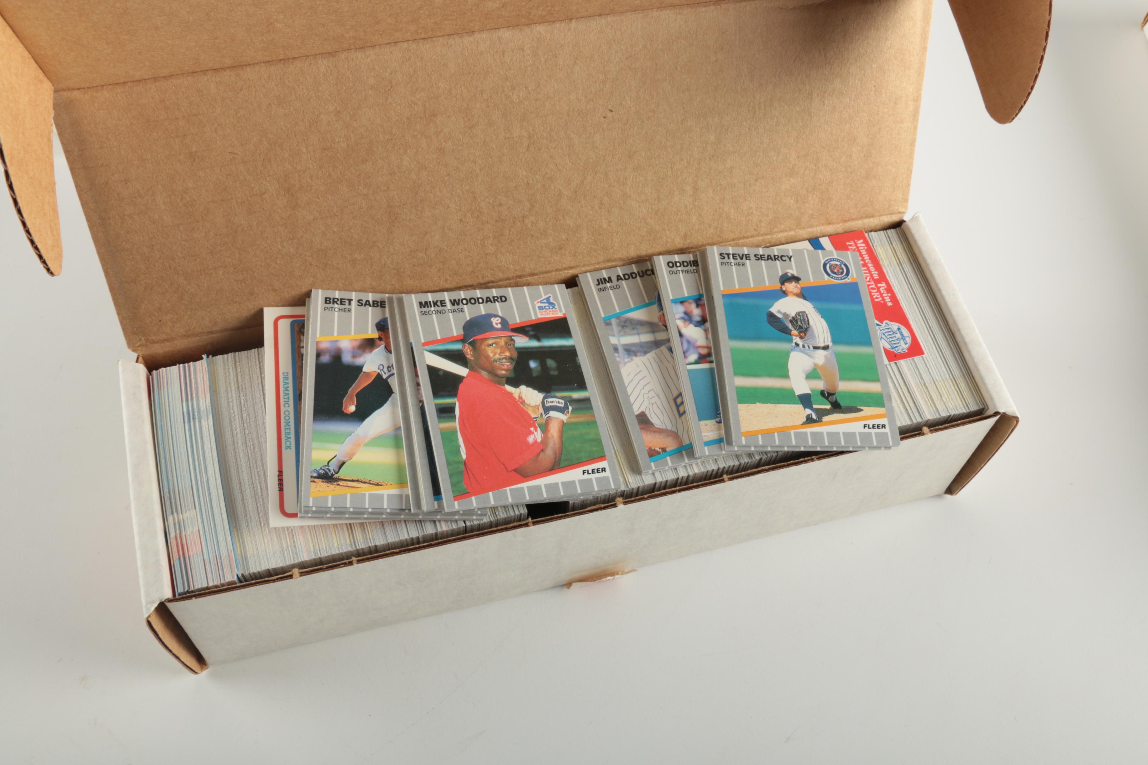 1980s Fleer Baseball Cards