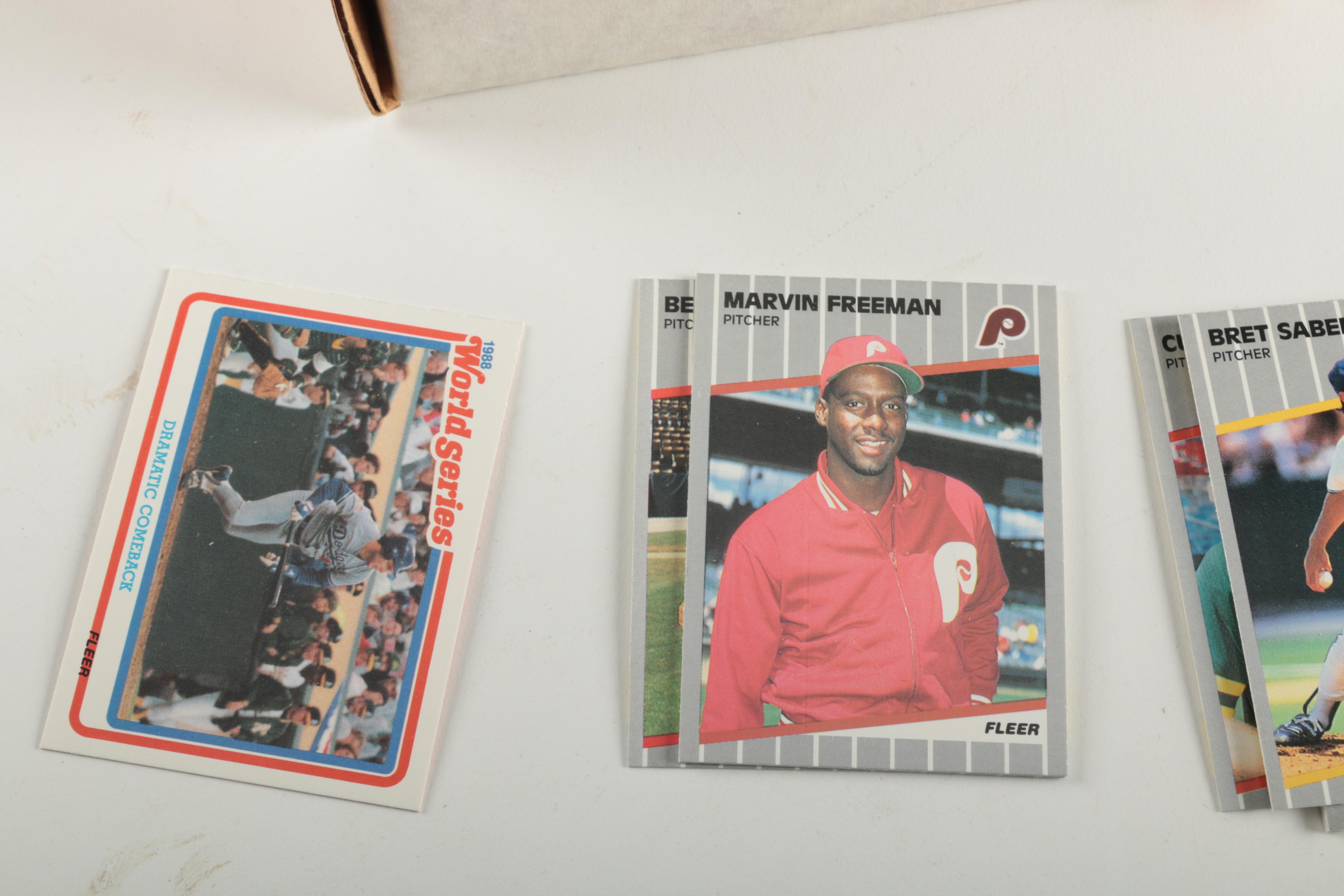 1980s Fleer Baseball Cards