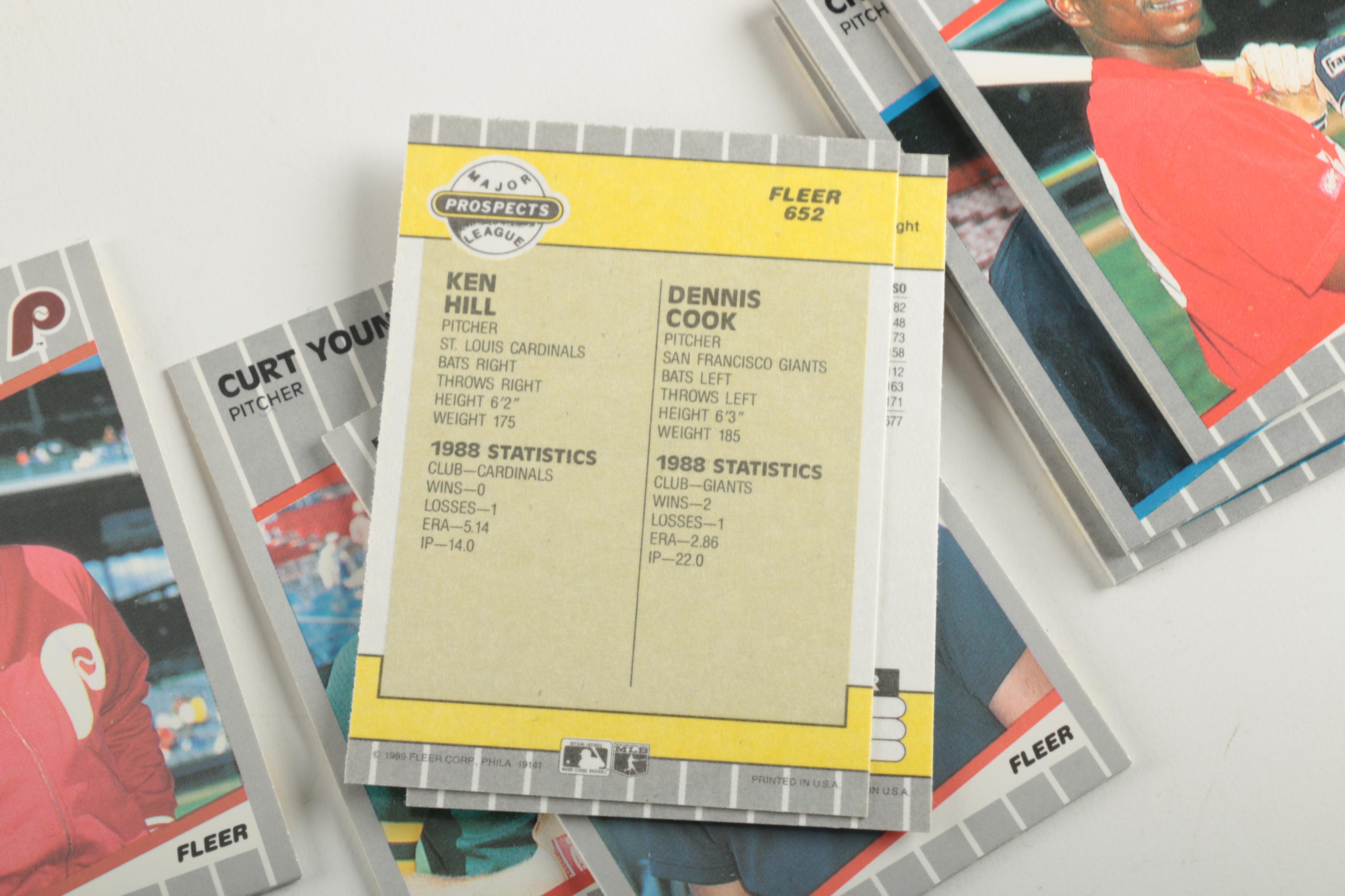 1980s Fleer Baseball Cards