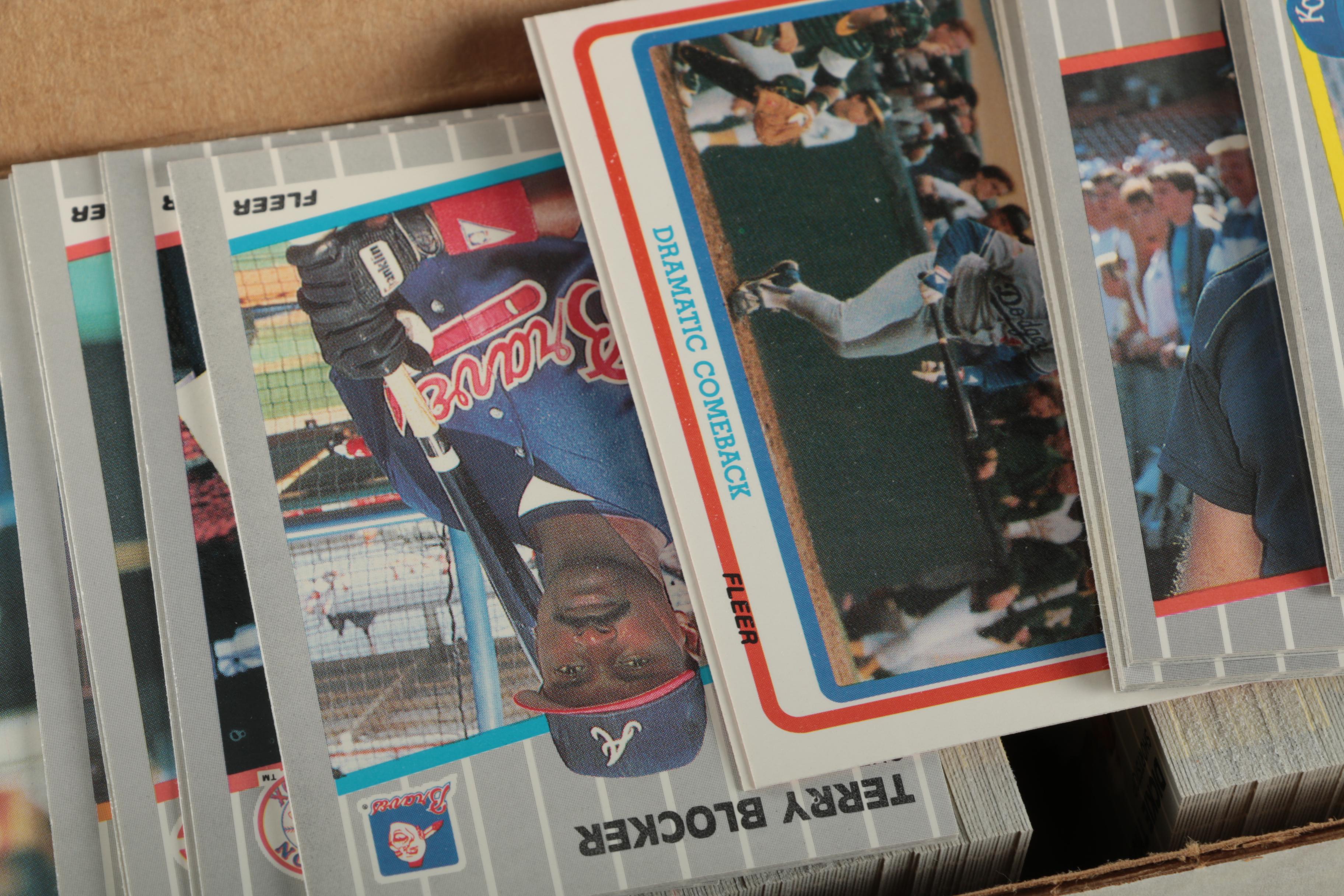 1980s Fleer Baseball Cards
