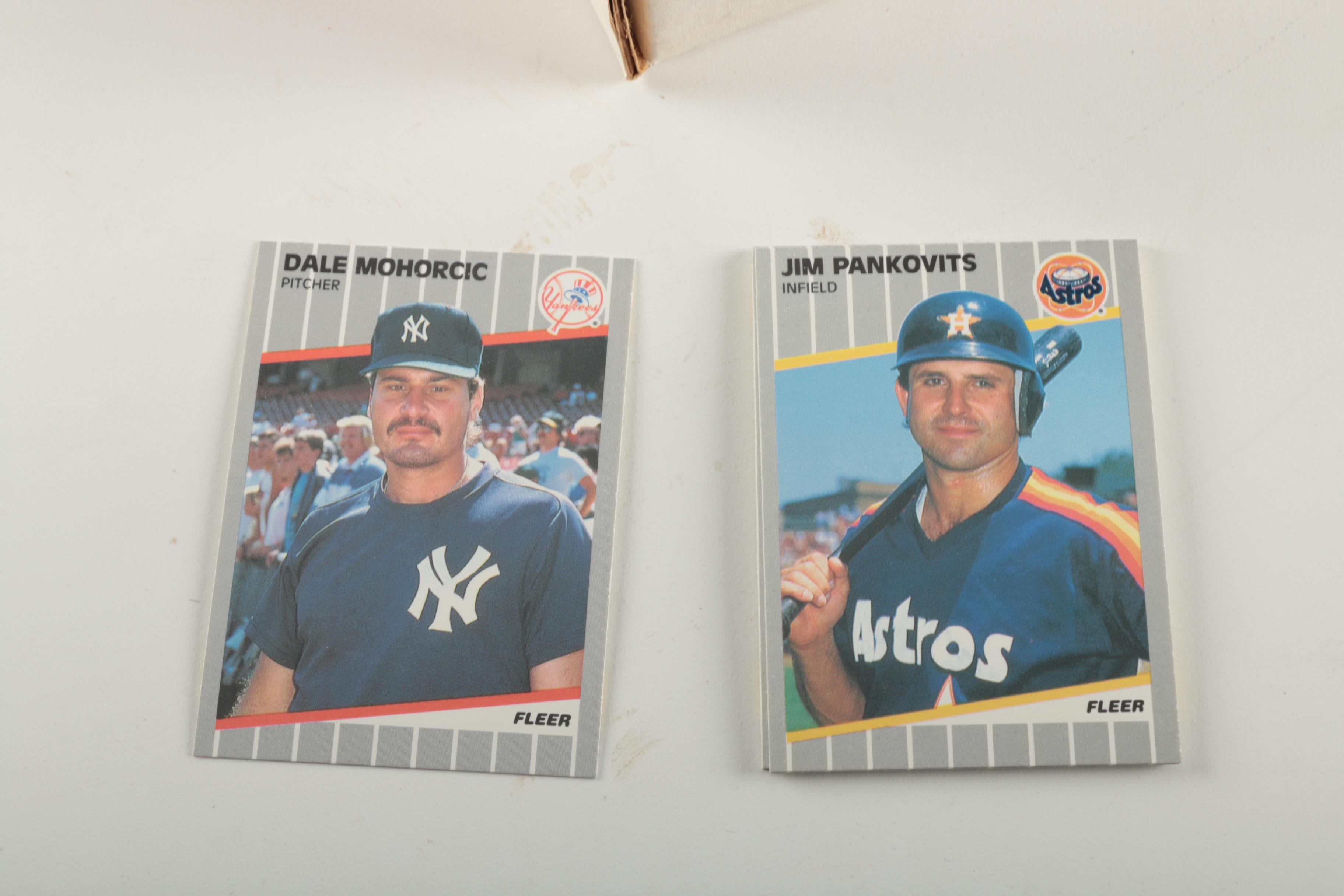 1980s Fleer Baseball Cards