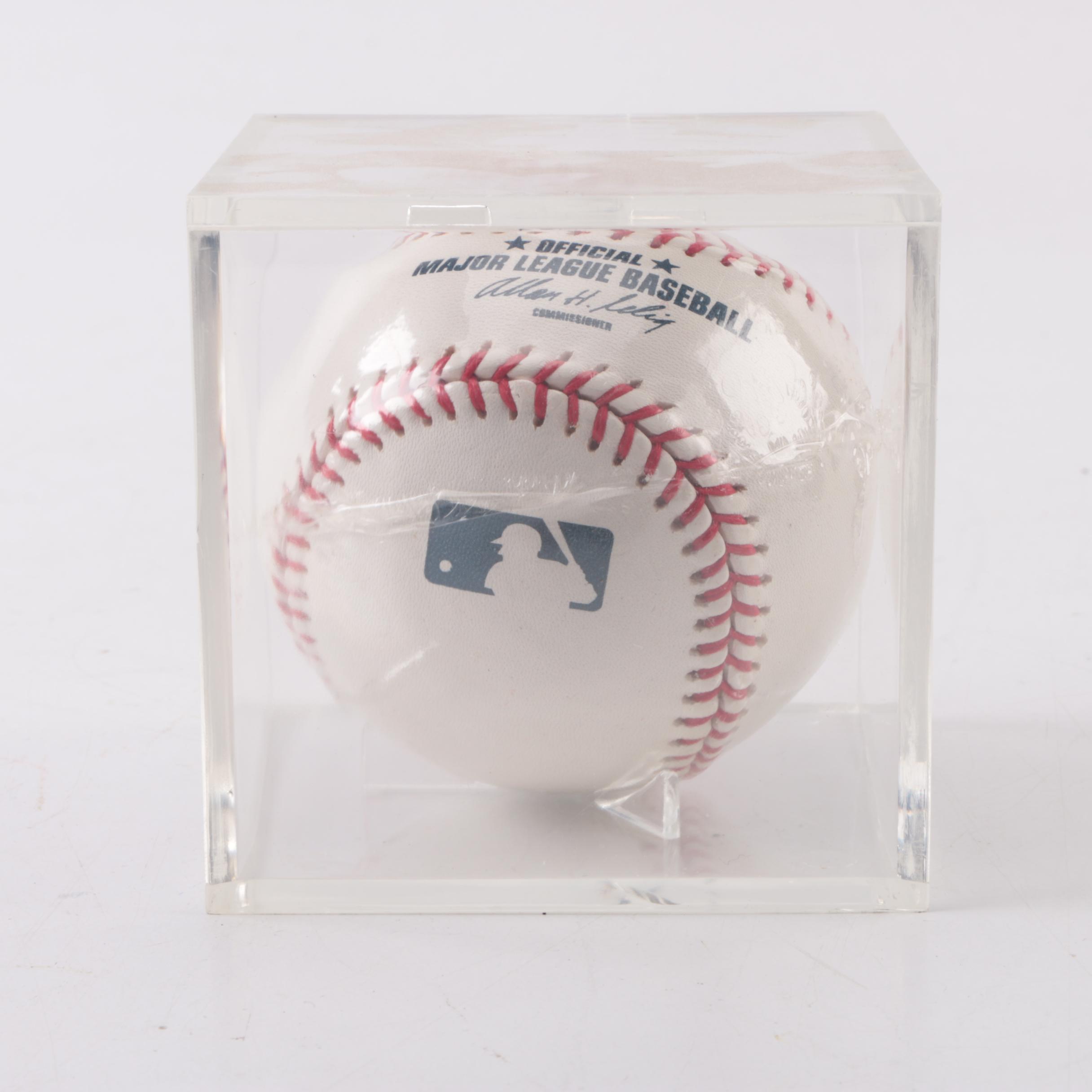 Autographed Rawlings Joe Torre Baseball