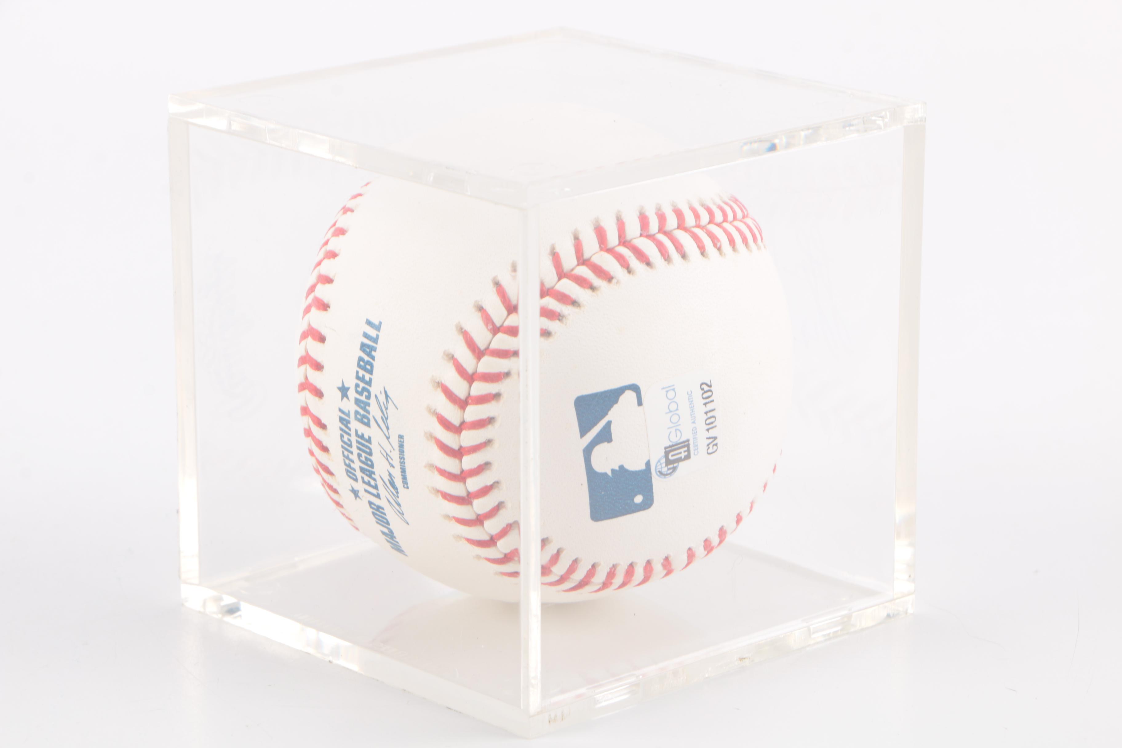 Lee Smith SIgned Baseball