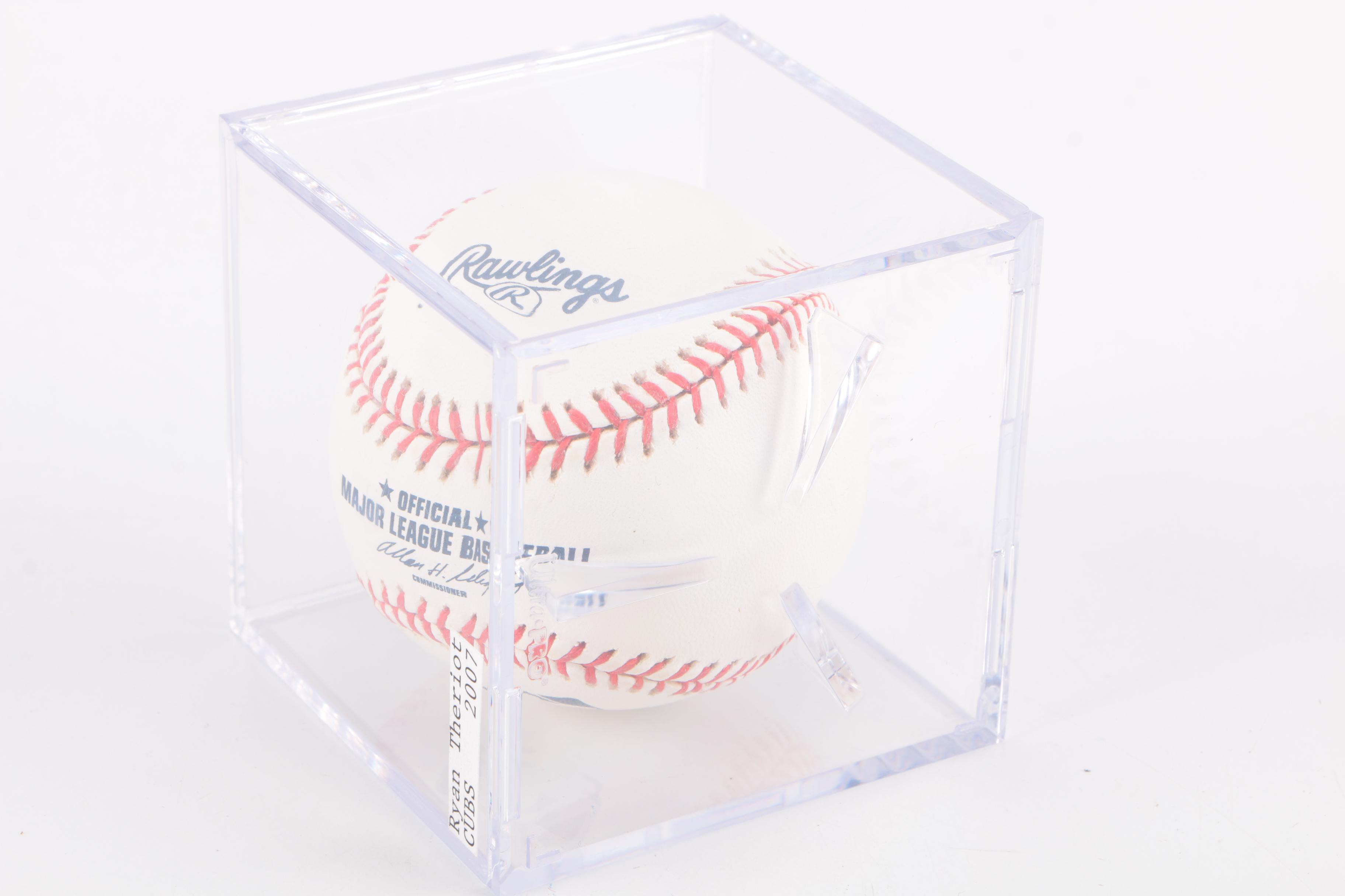 Rawlings Ryan Theriot  Autographed Baseball