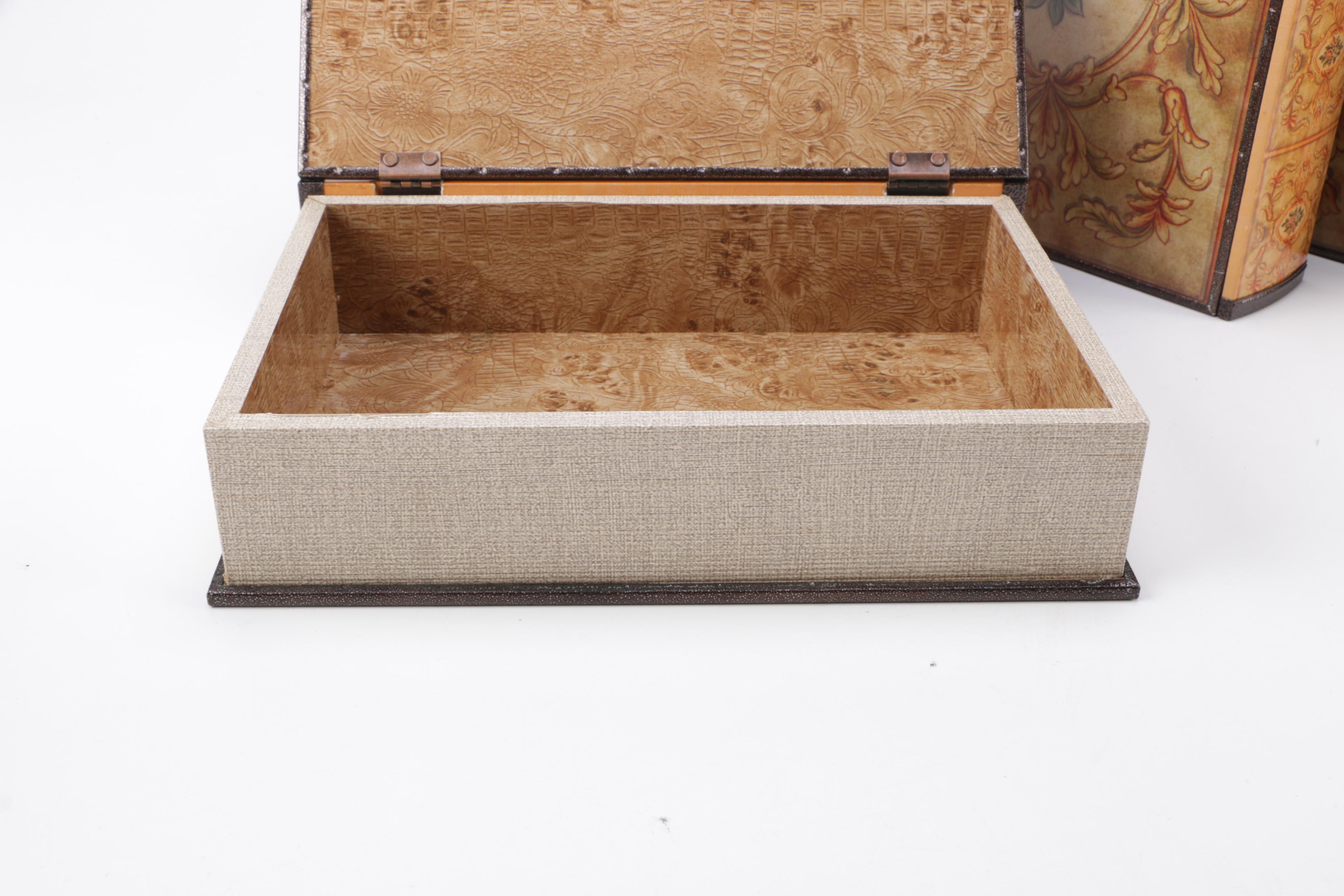 Decorative Book Boxes
