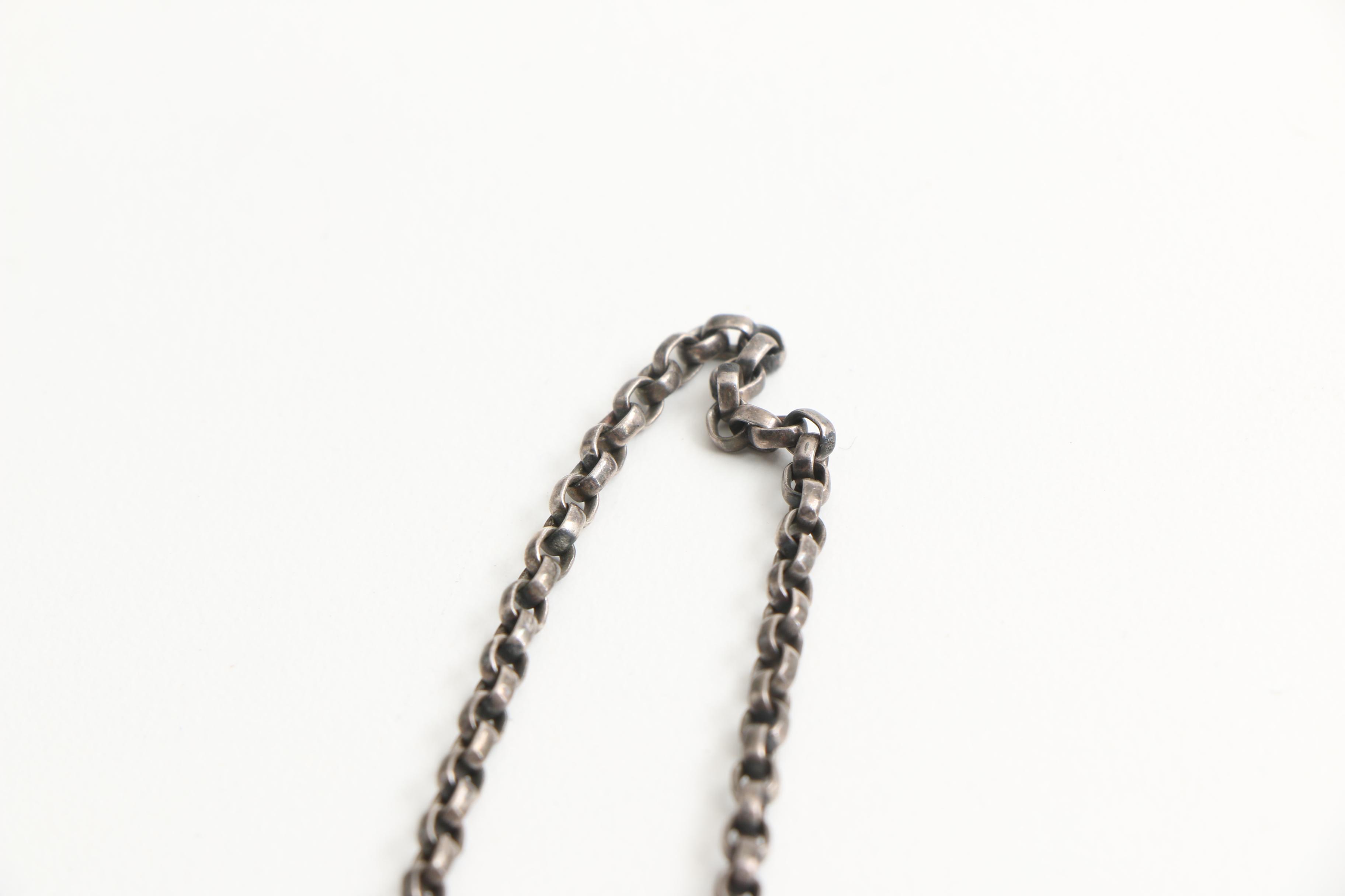 Sterling Silver Gin Decanter Label