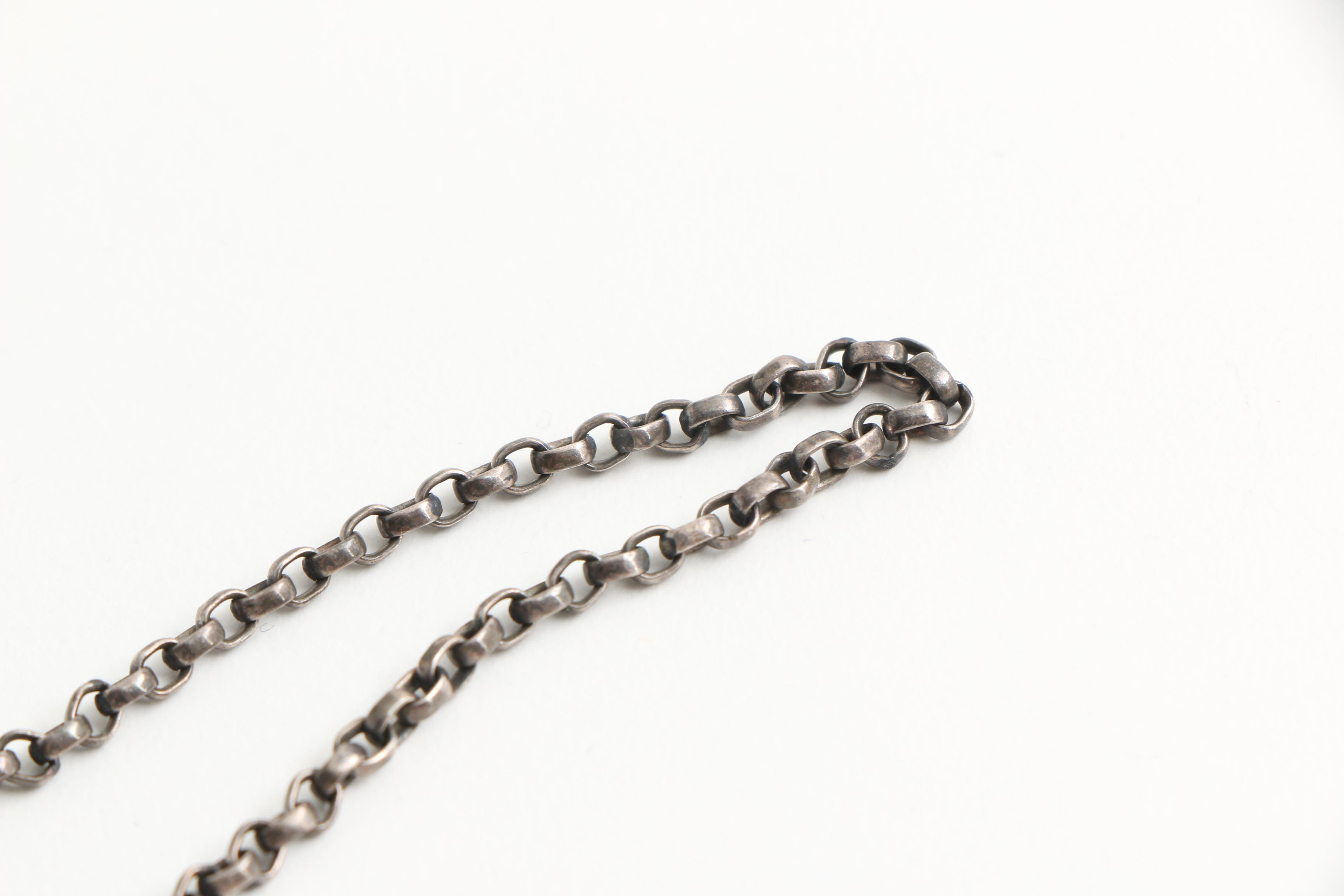 Sterling Silver Gin Decanter Label