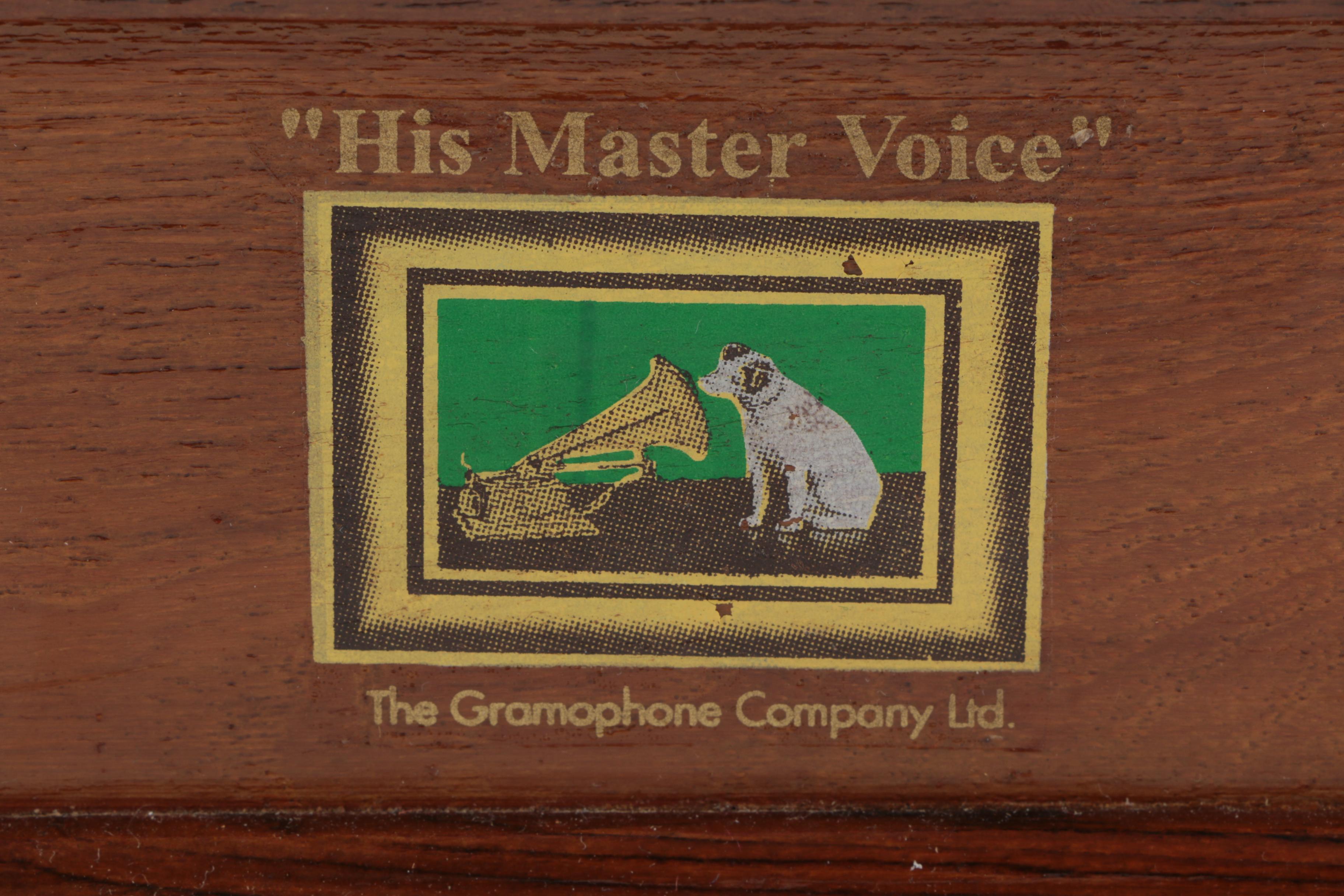 Reproduction "His Master's Voice" Gramophone