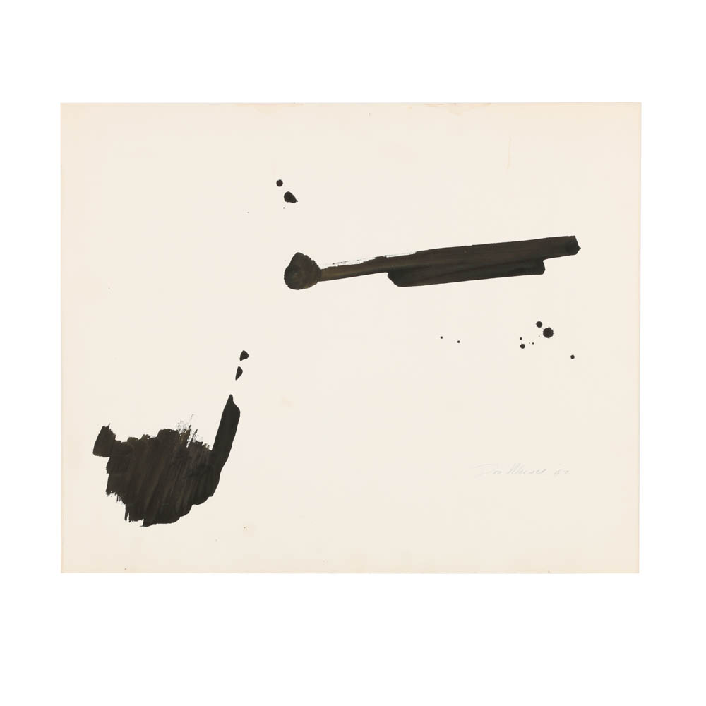Don Werner Ink Painting on Paper
