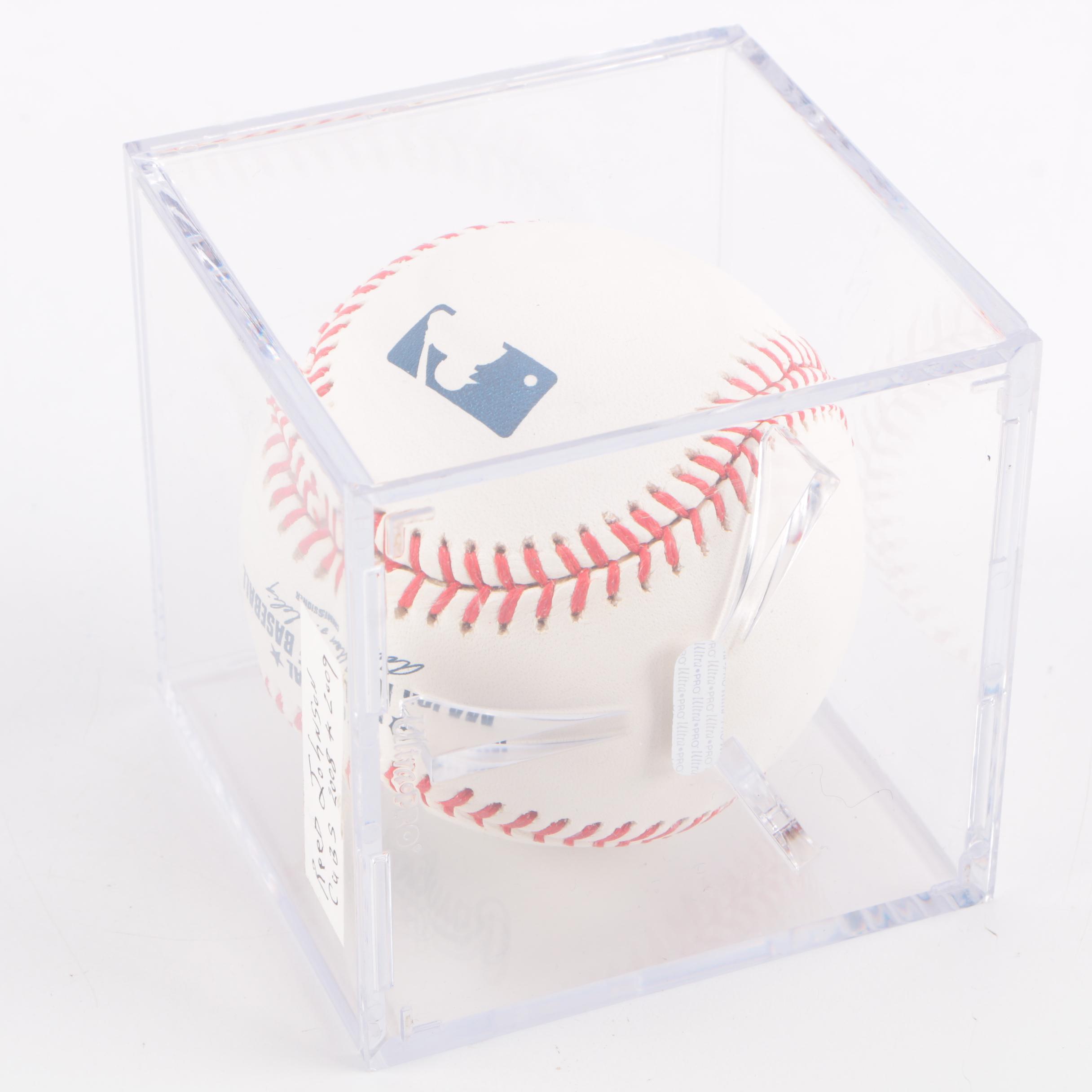 Rawlings Reed Johnson Autographed Baseball