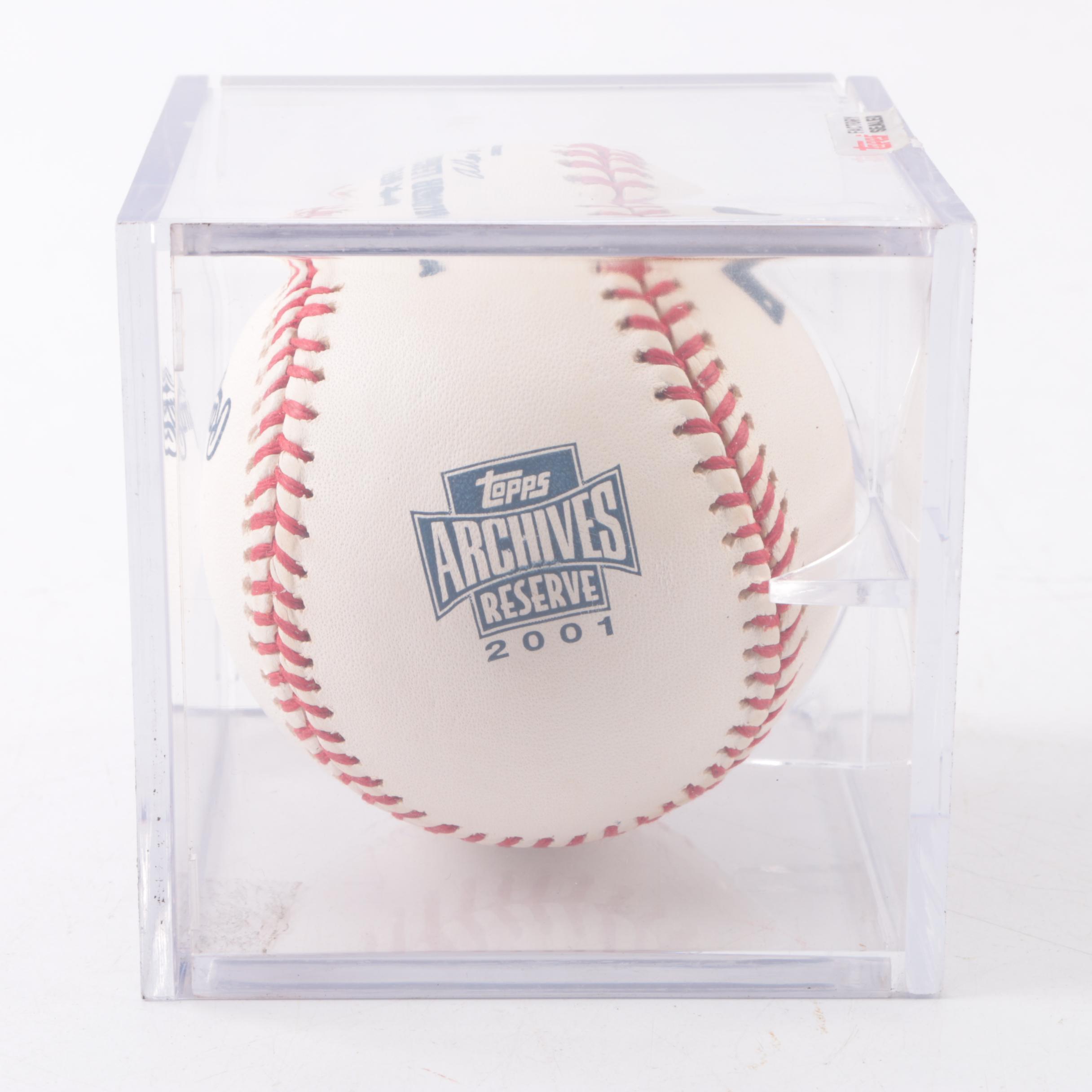 Frank Howard Signed Baseball