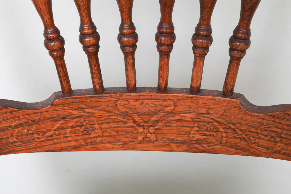 Oak Dining Chairs with Cane Seats