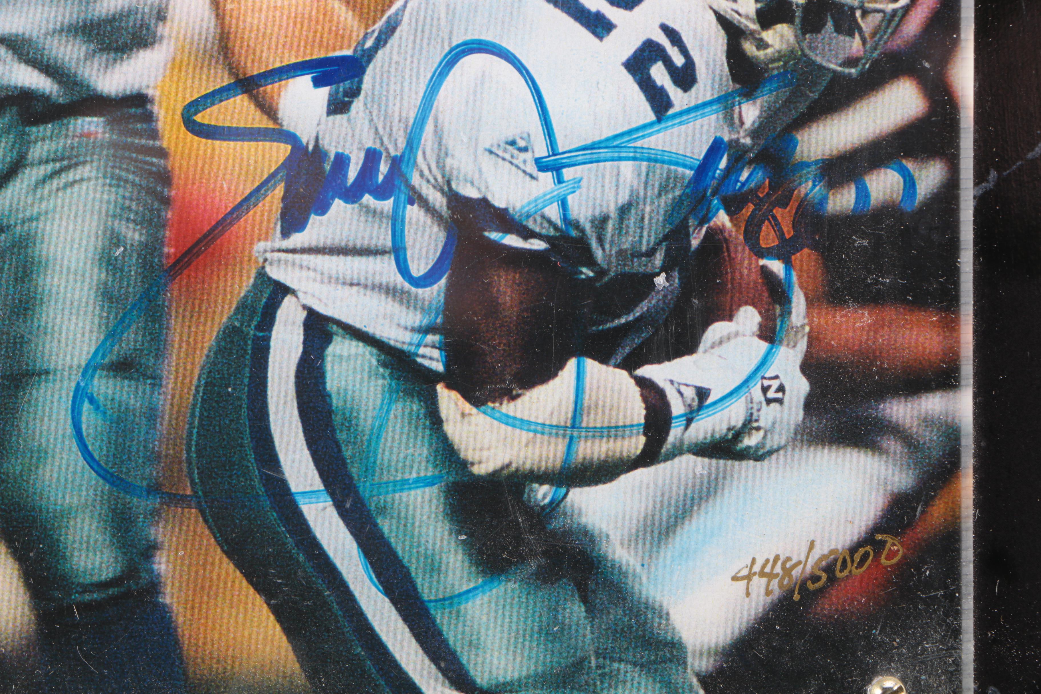 Cowboy's Football Plaque