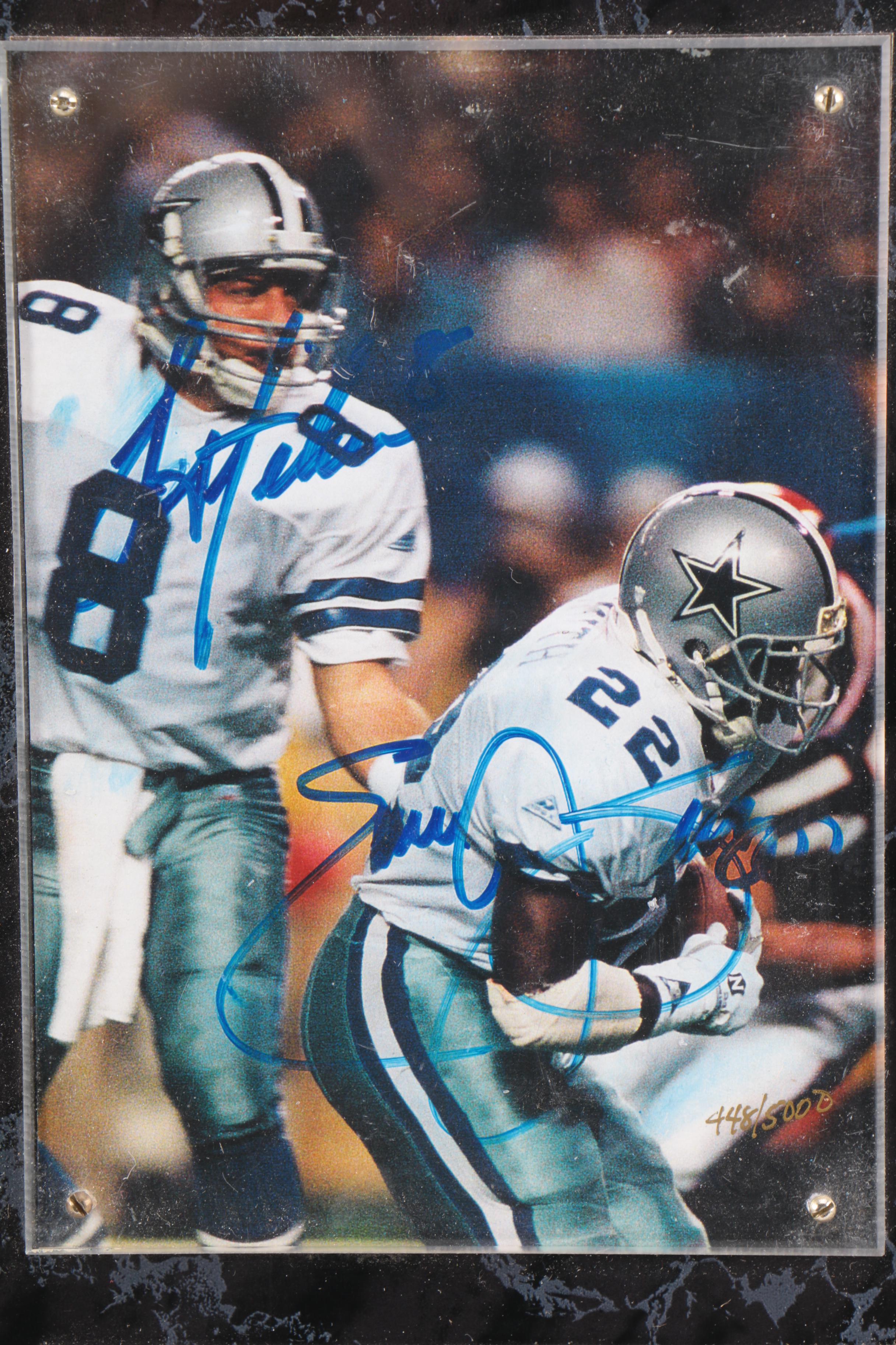 Cowboy's Football Plaque