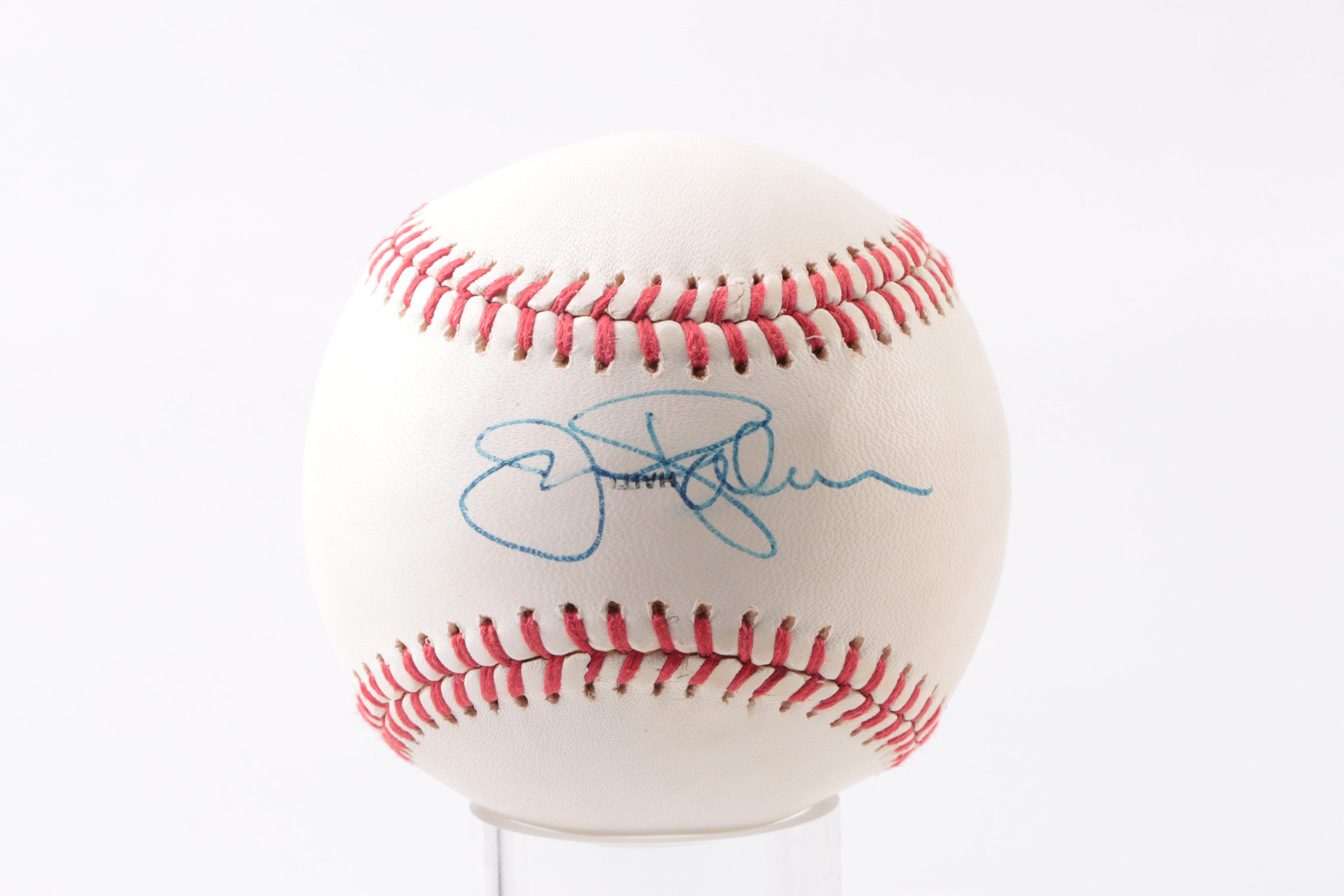 Collection of Signed Baseballs Including Duke Snyder