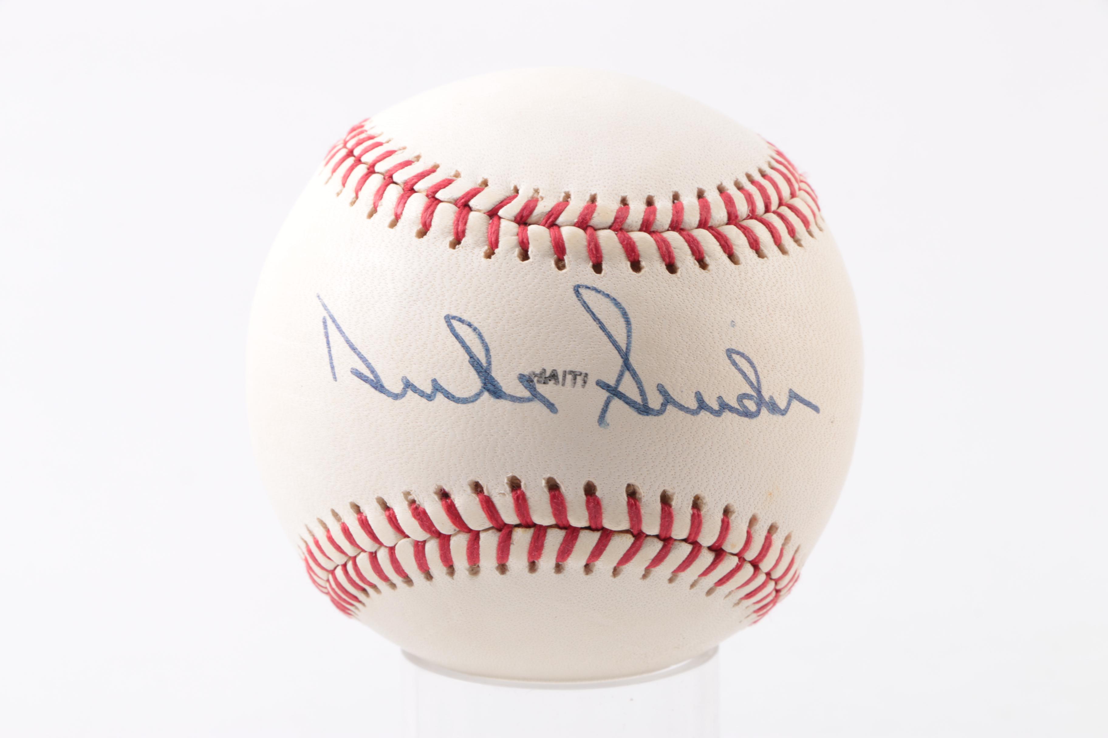 Collection of Signed Baseballs Including Duke Snyder