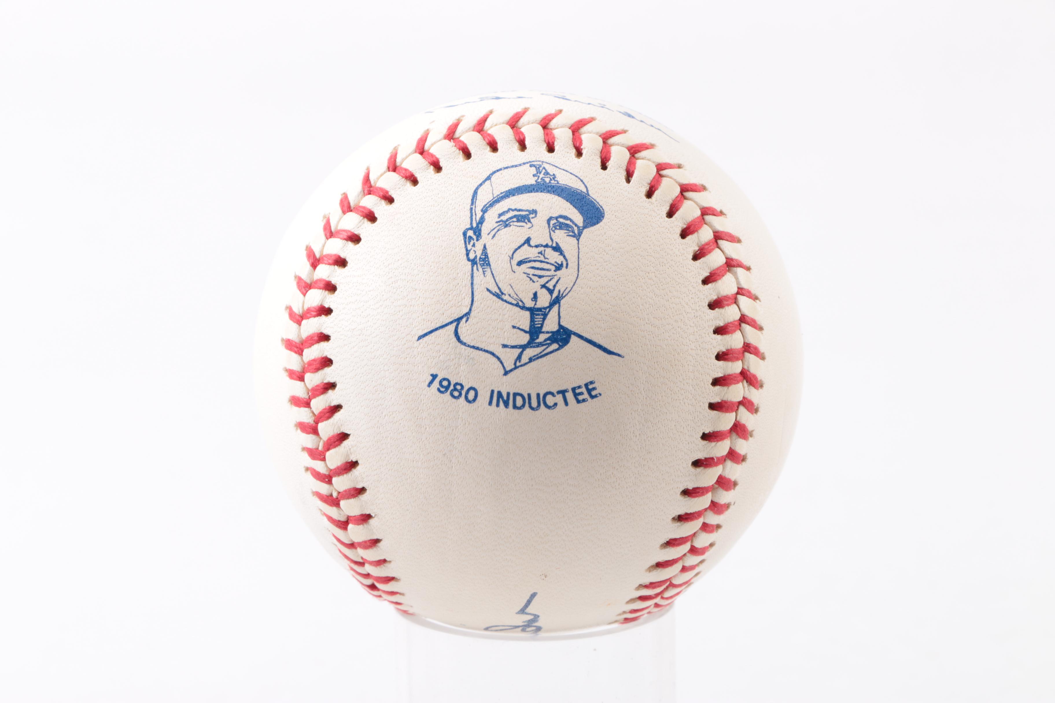 Collection of Signed Baseballs Including Duke Snyder