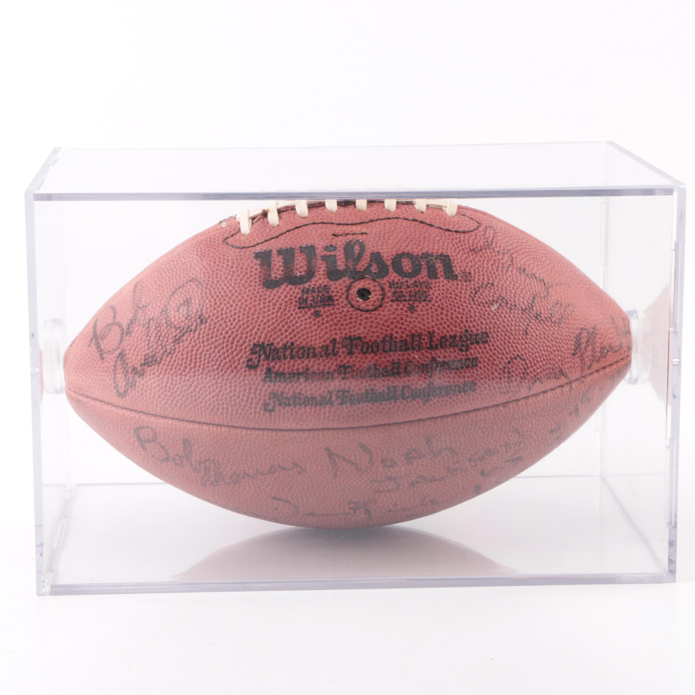 Chicago Bears Autographed Football