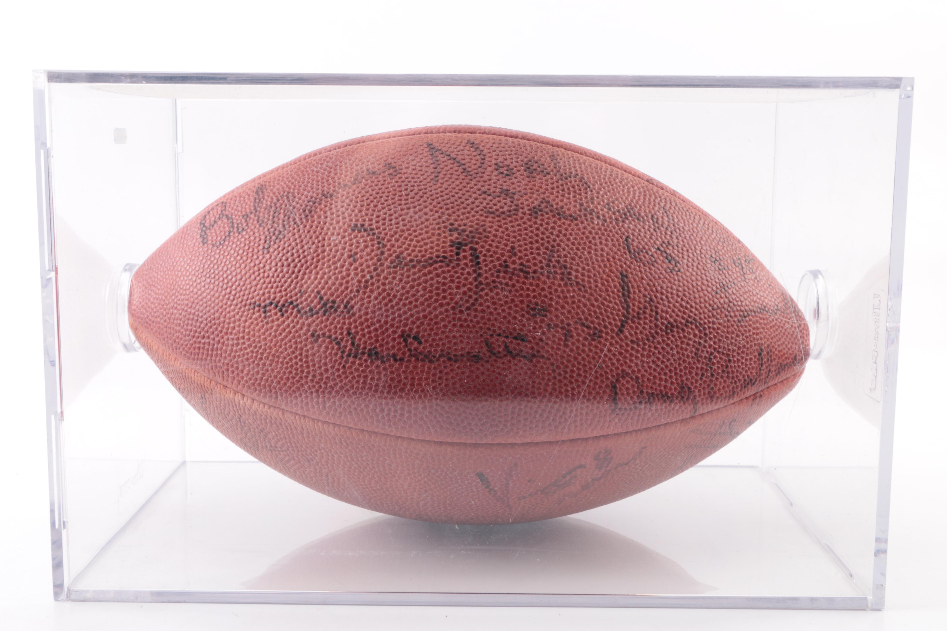 Chicago Bears Autographed Football