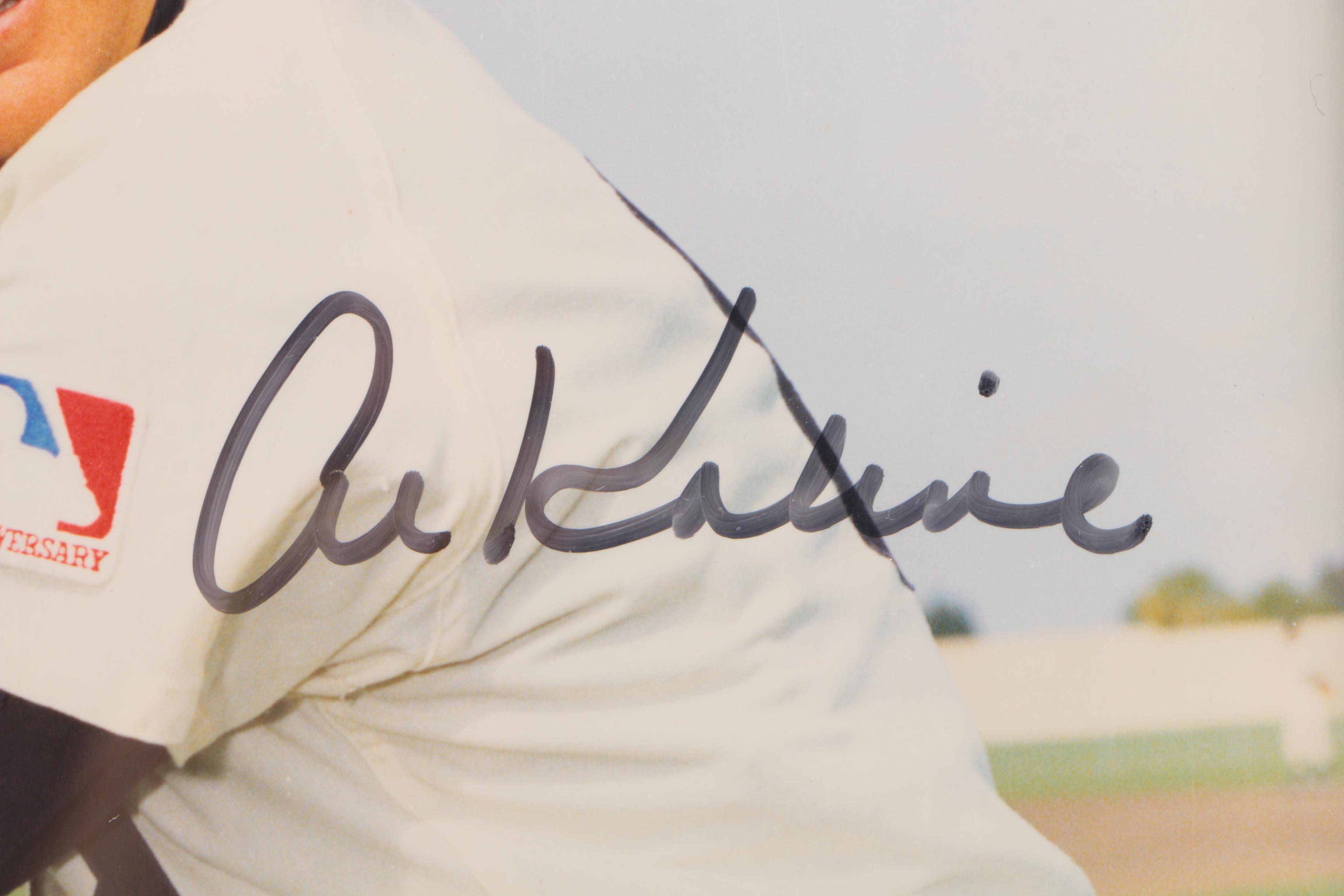 Signed Al Kaline Photograph