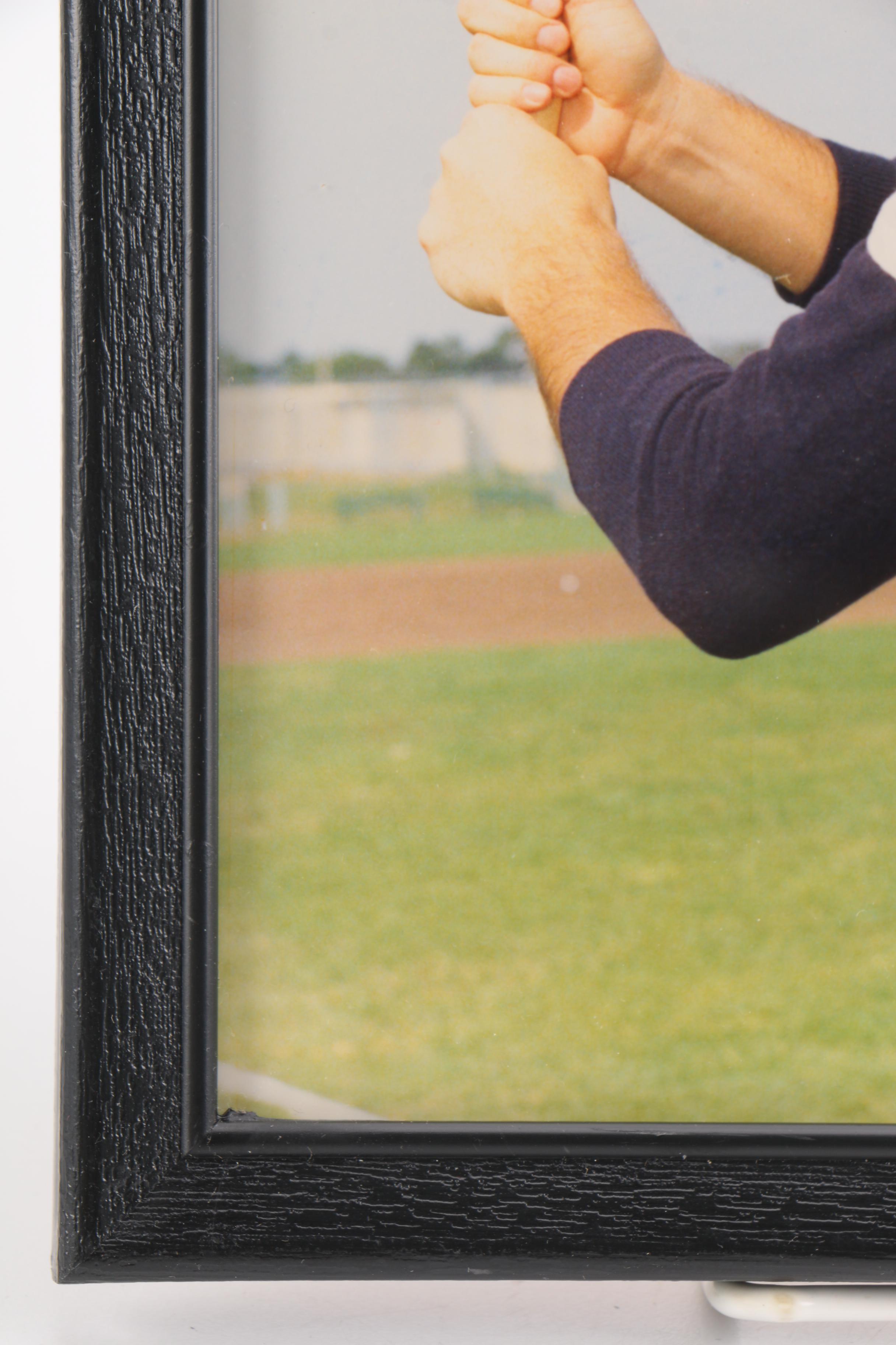 Signed Al Kaline Photograph