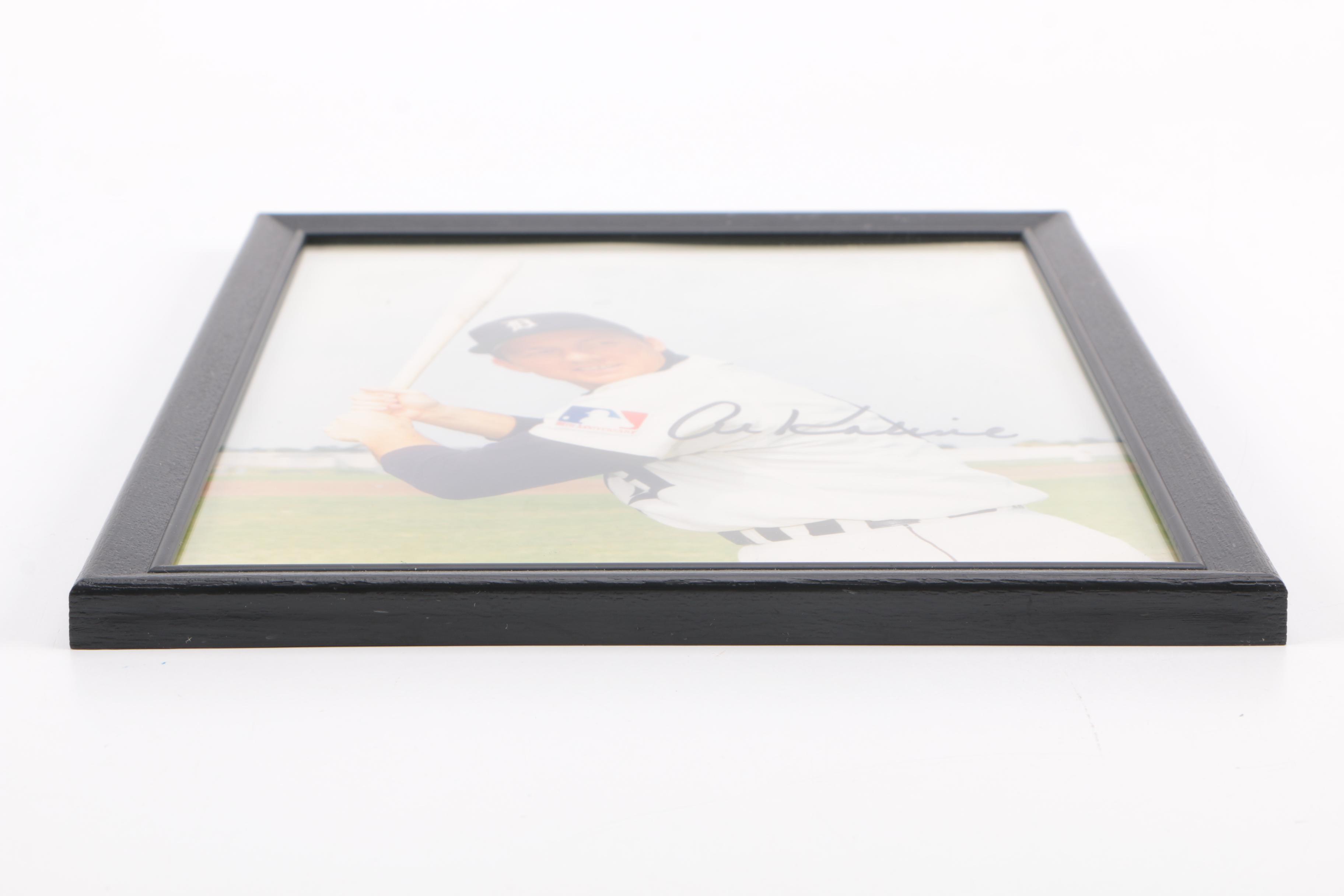 Signed Al Kaline Photograph