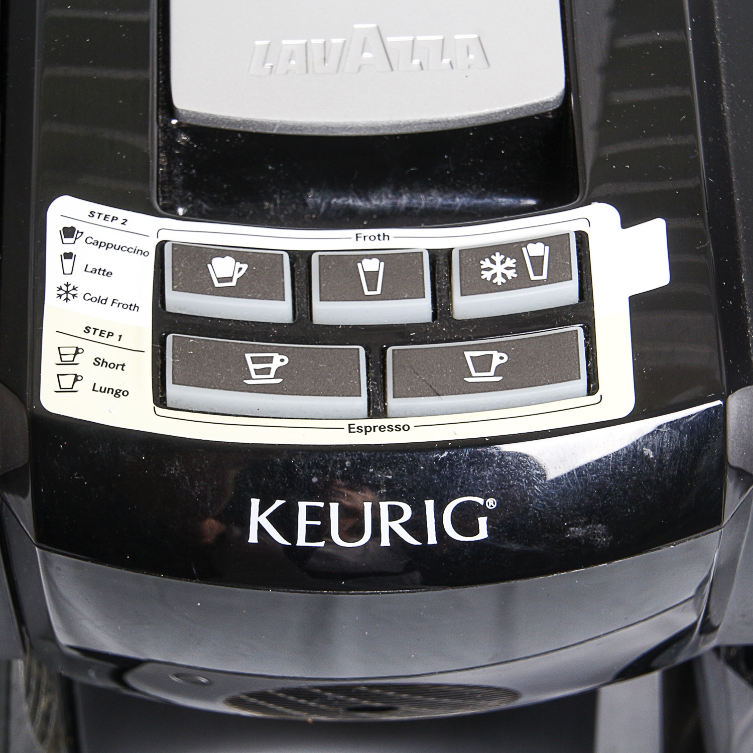 Keurig LAVAZZA Coffee Brewer with Pair of K-CUP Holders