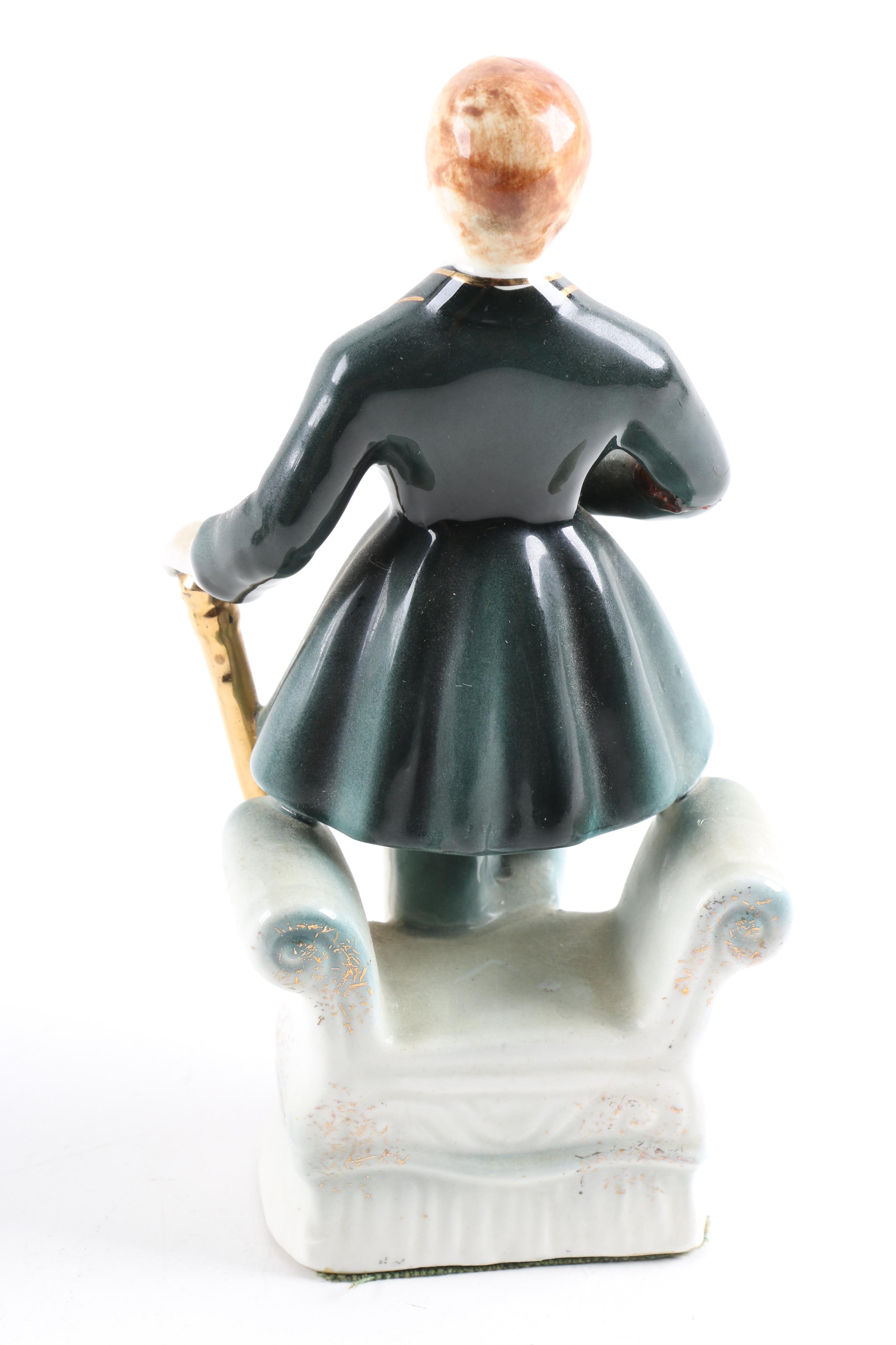 Assorted Porcelain Figurines including Lenwile Ardalt Artware