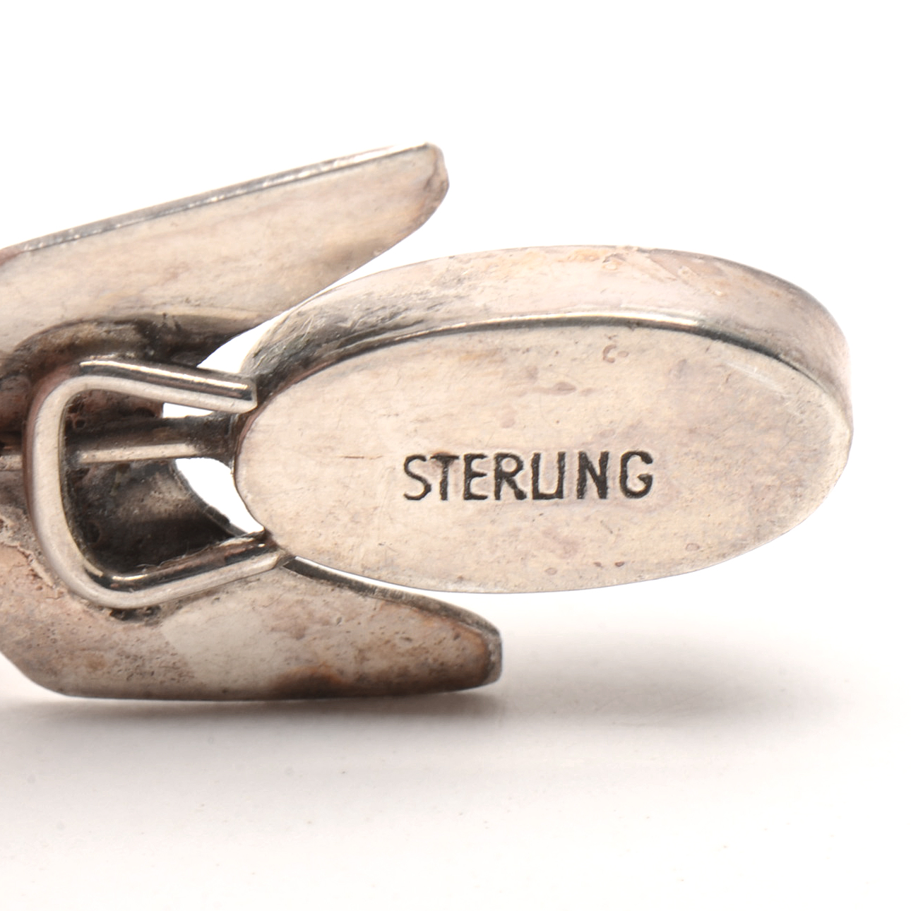 Sterling Silver and Onyx Necklace With Matching Earrings