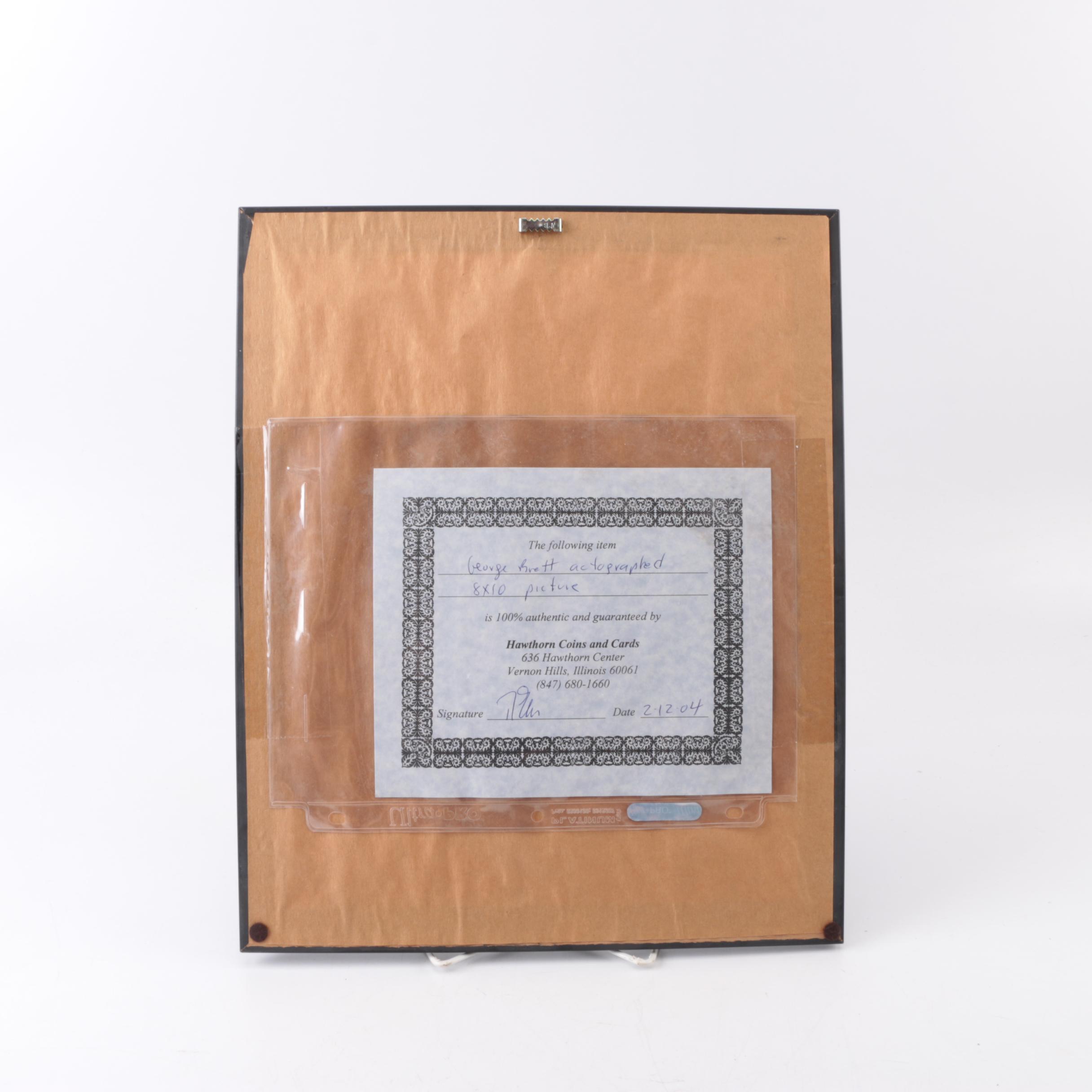 George Brett Autographed Photo