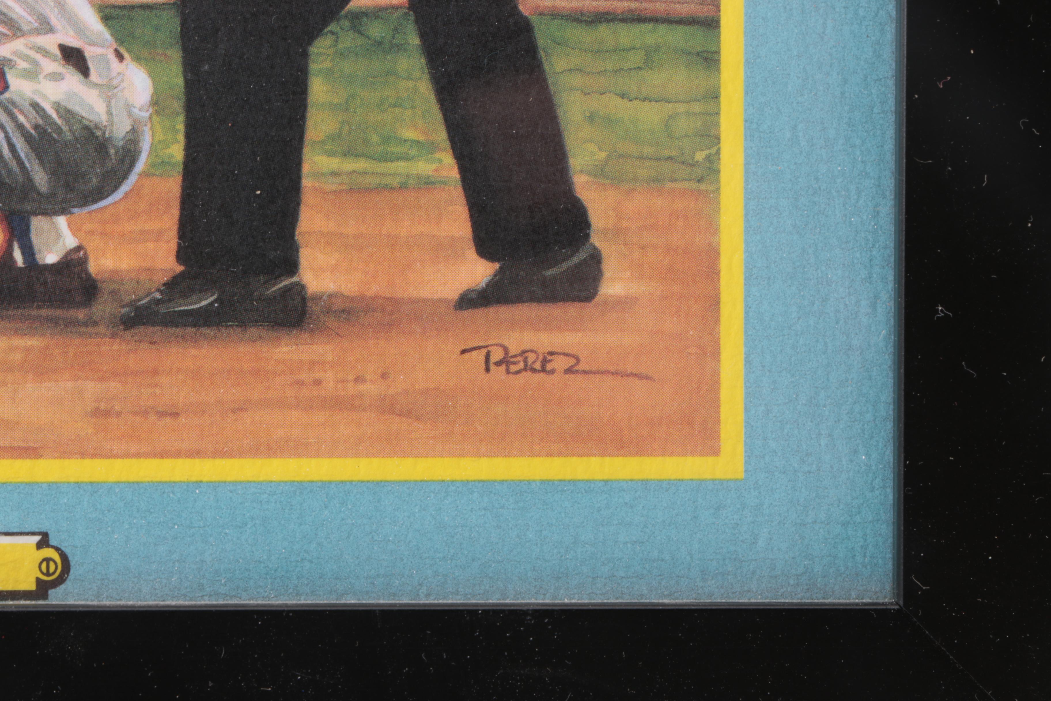 Autographed Yogi Berra Card