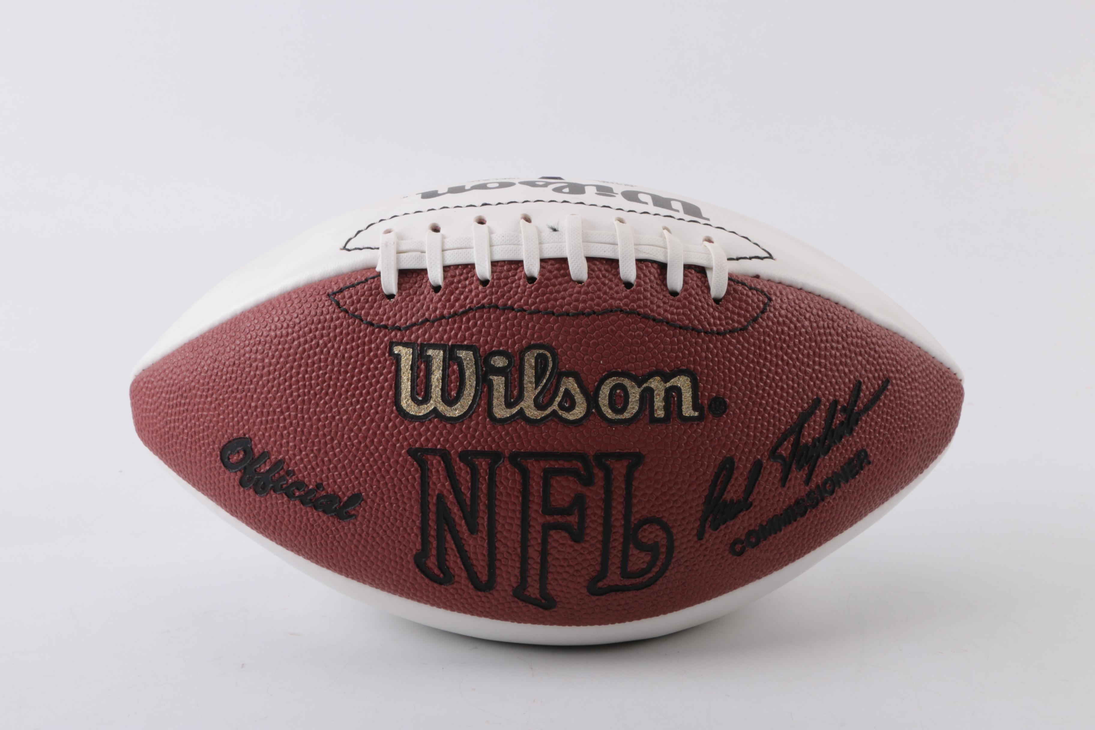 Brian Urlacher Signed Football