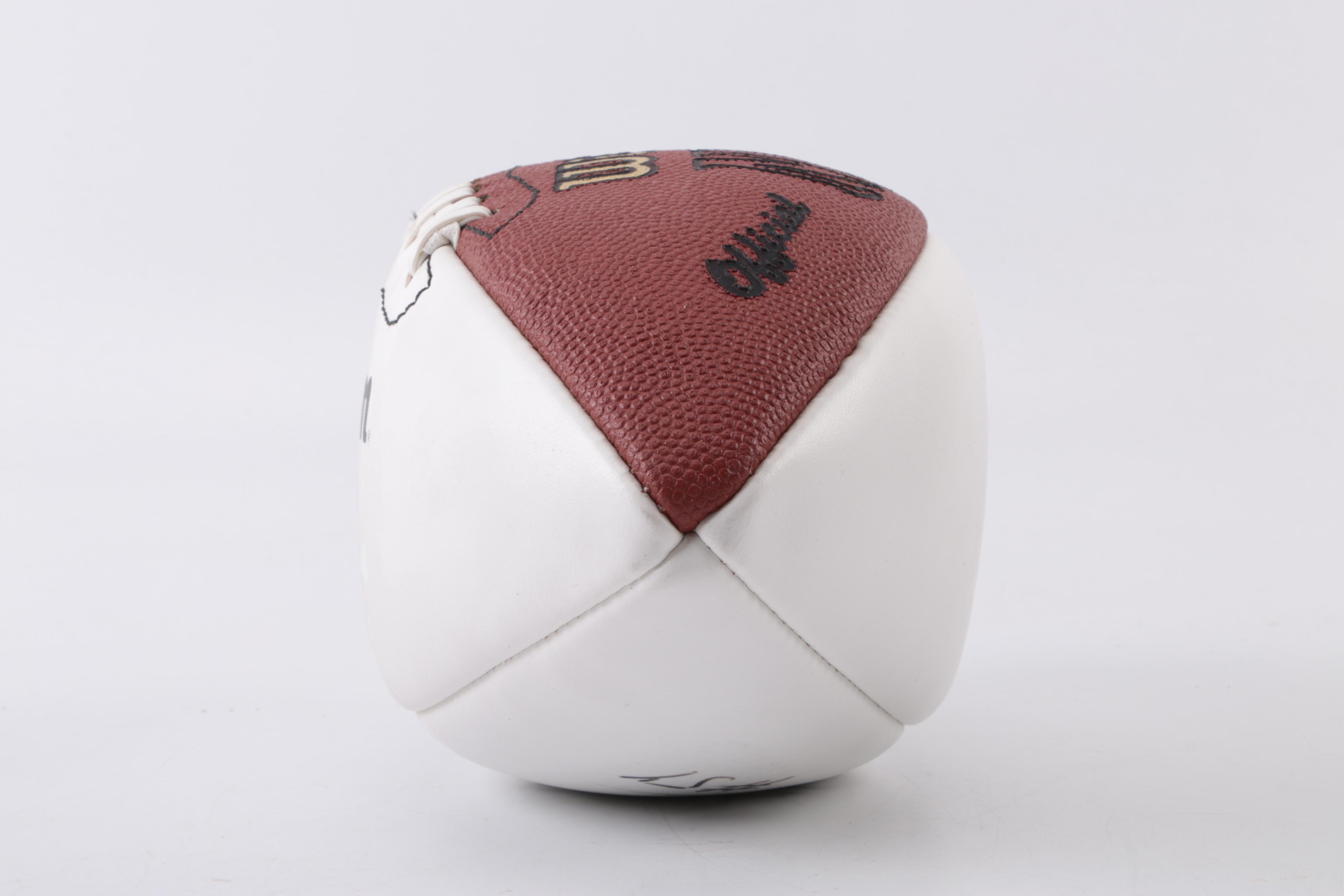 Brian Urlacher Signed Football