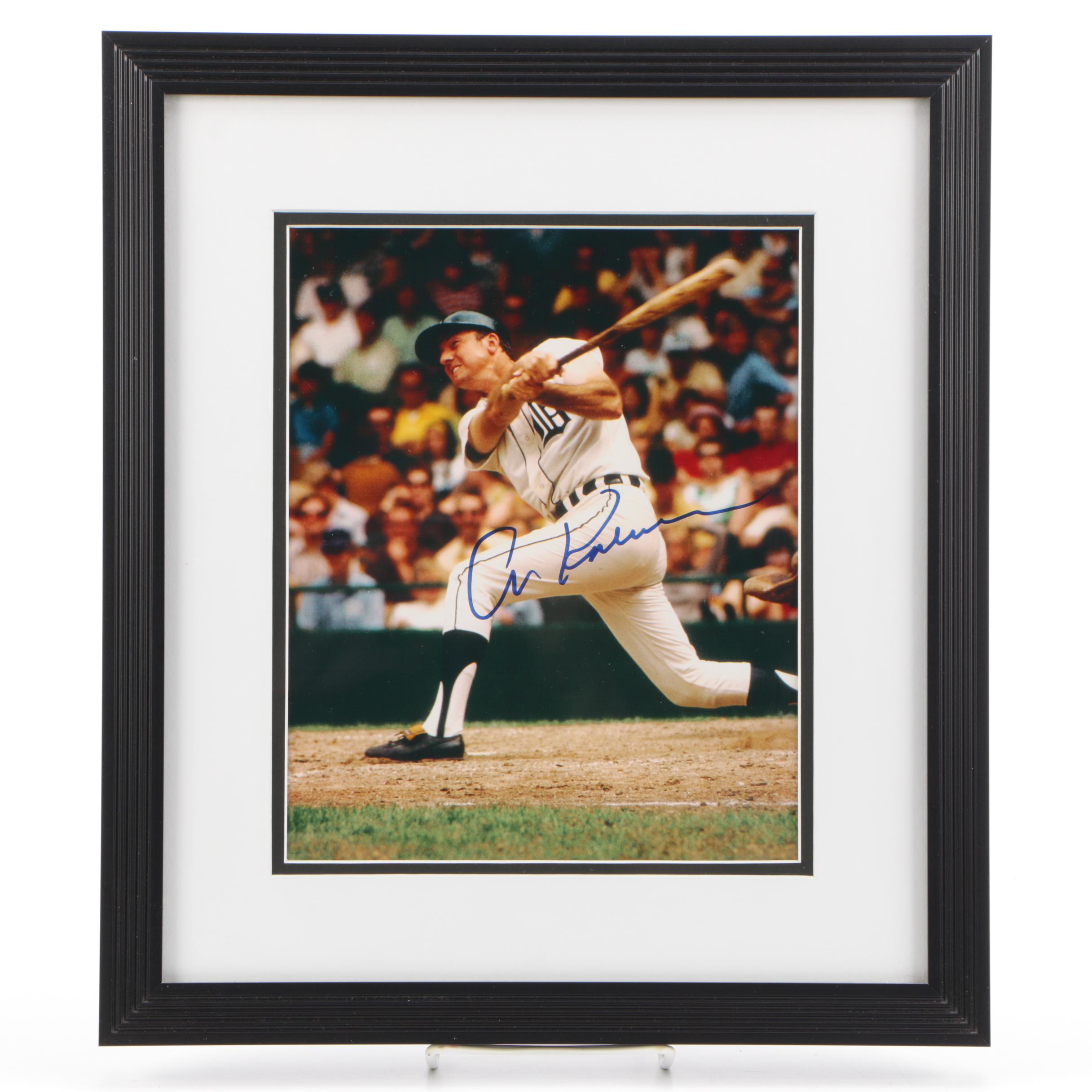 Signed Al Kaline Photograph