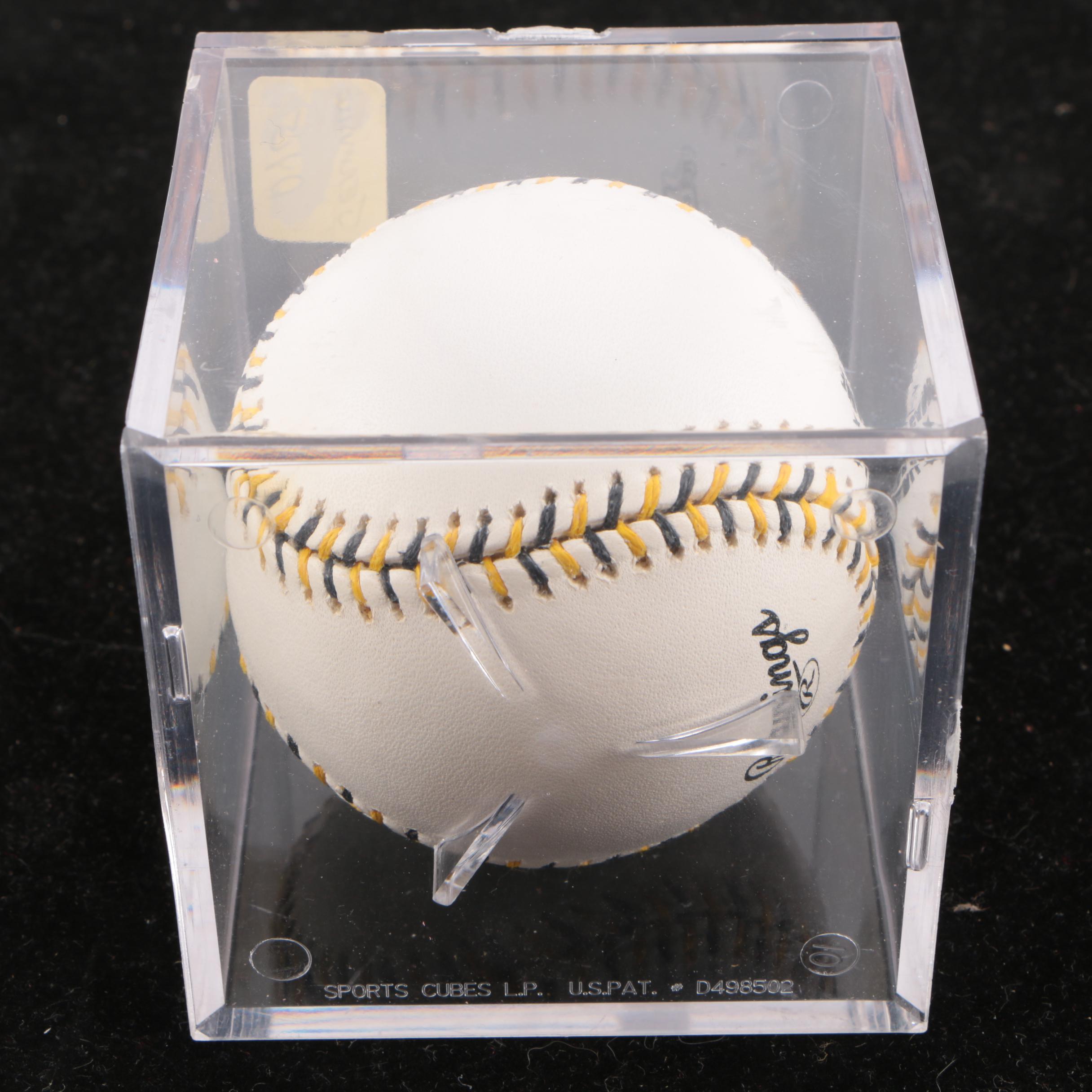 Jermaine Dye Signed Baseball