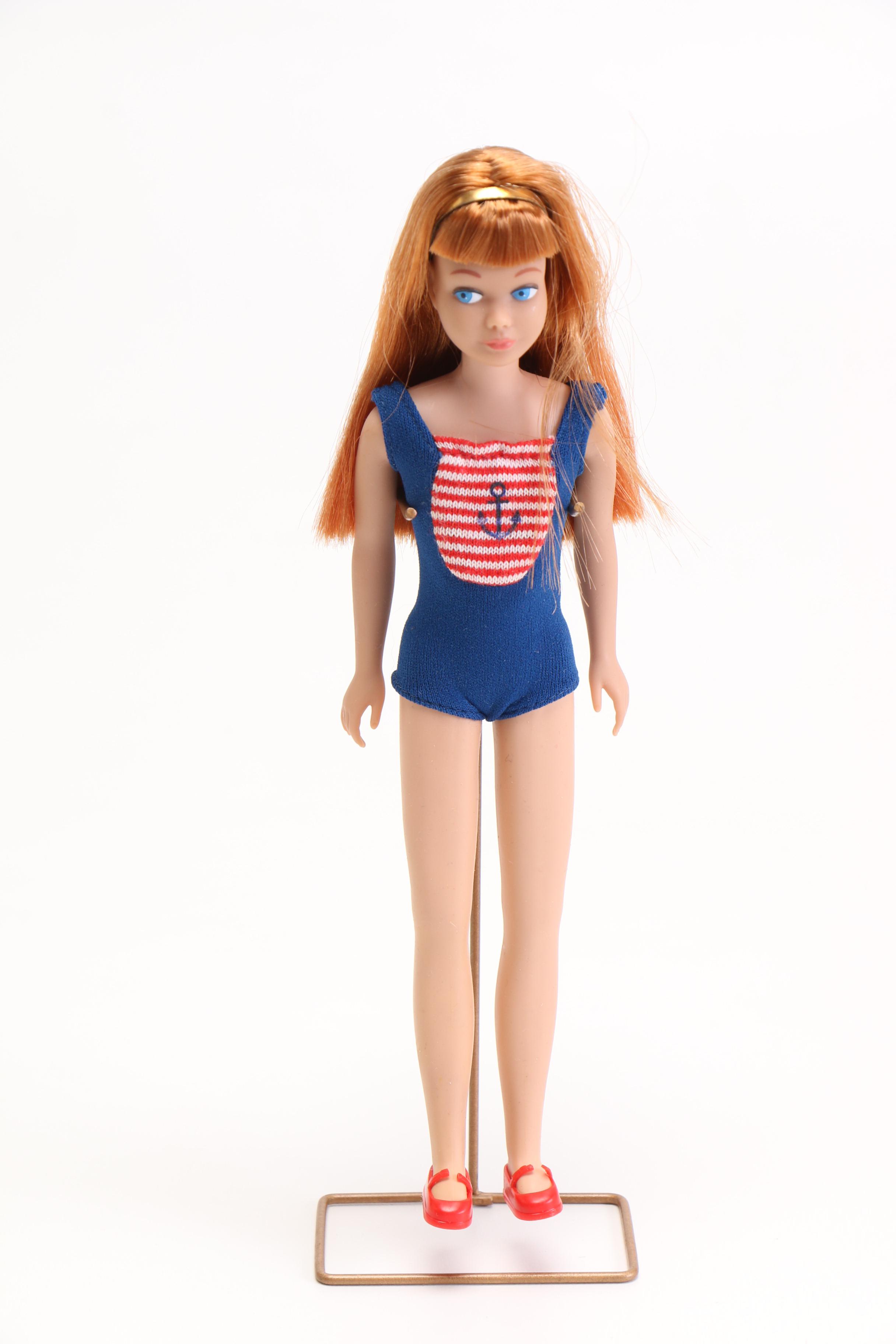 Vintage "Fashion Queen" Barbie, Skipper and Skooter Bend Legs