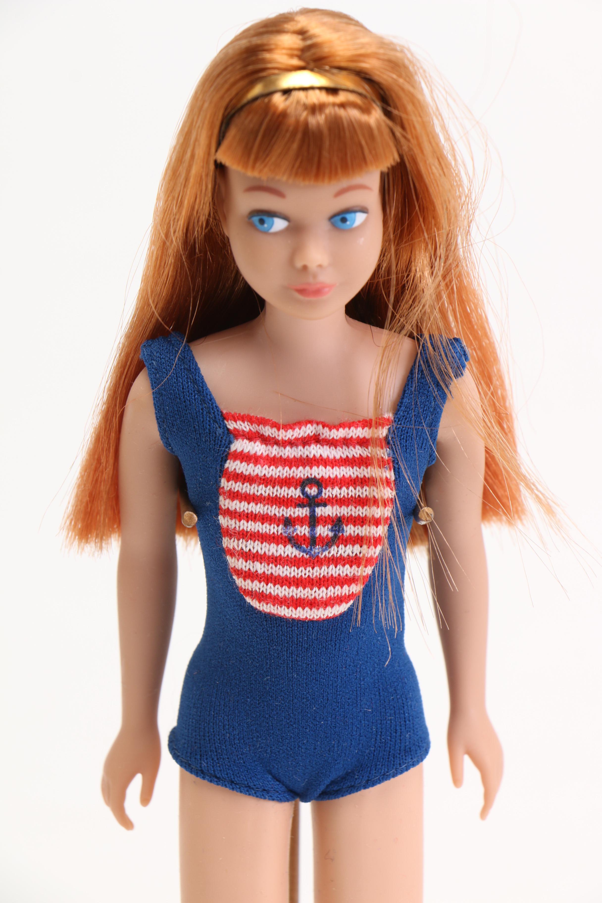 Vintage "Fashion Queen" Barbie, Skipper and Skooter Bend Legs