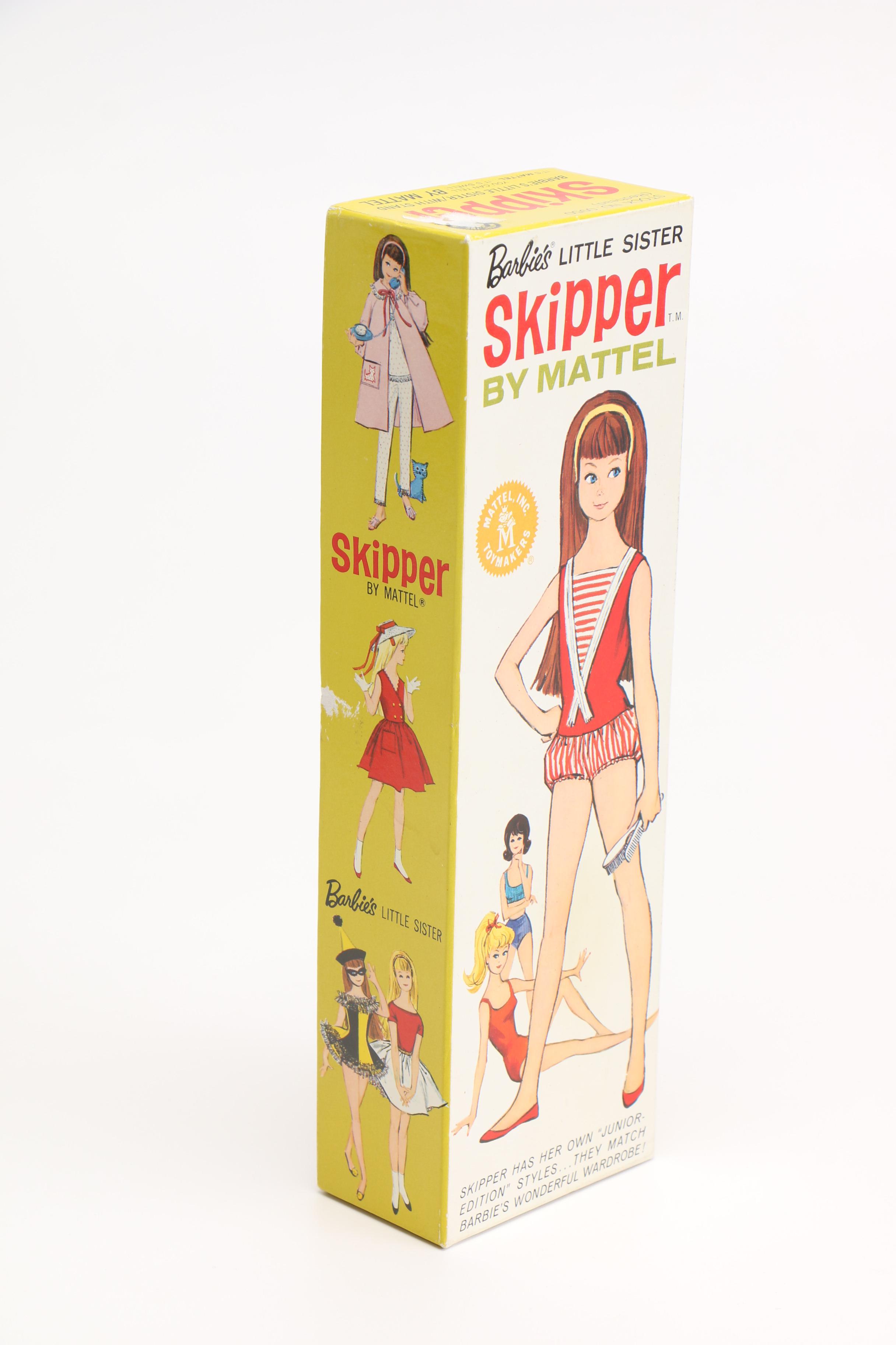 Vintage "Fashion Queen" Barbie, Skipper and Skooter Bend Legs