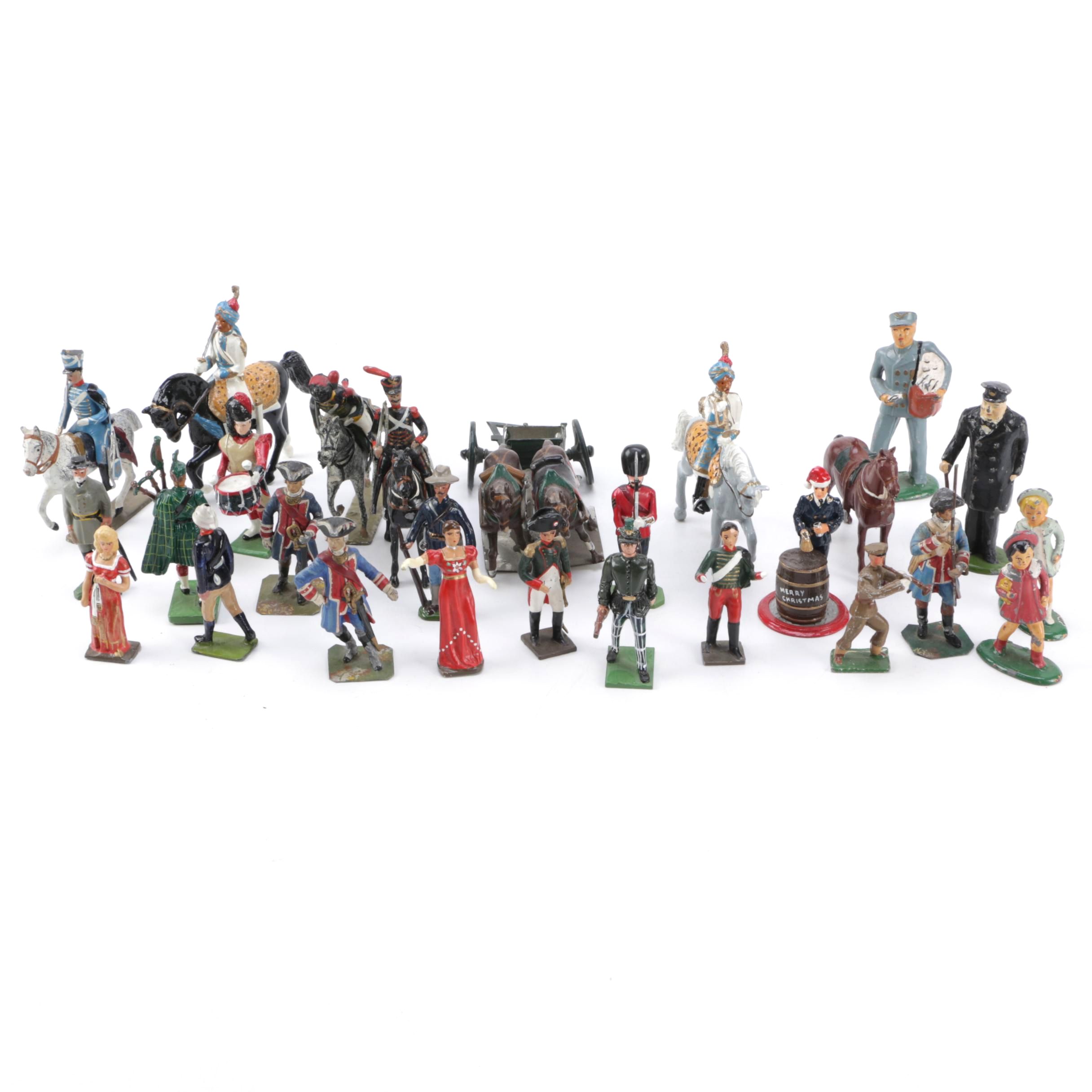 Assortment of Toy Figurines