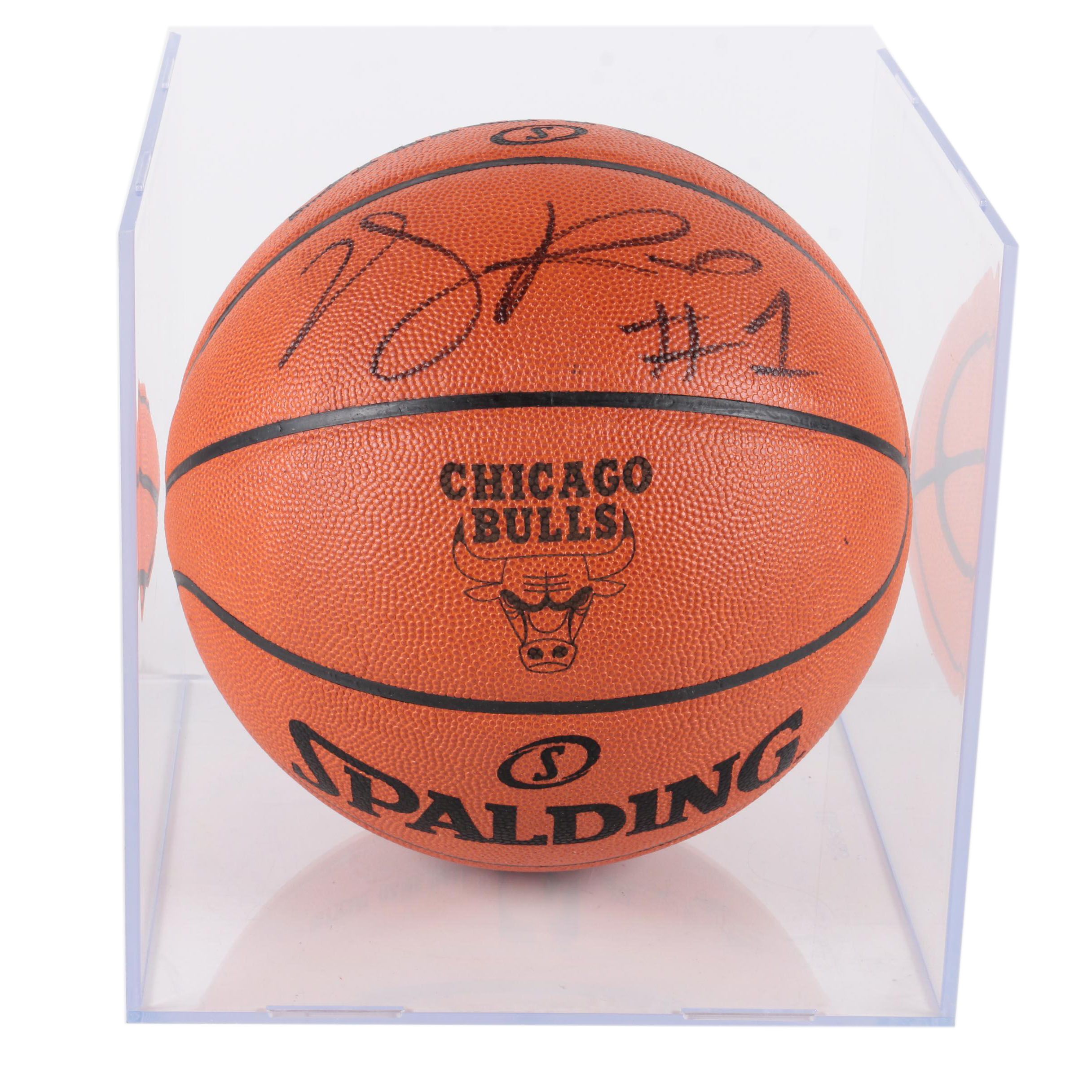 Derrick Rose Signed Chicago Bulls Basketball