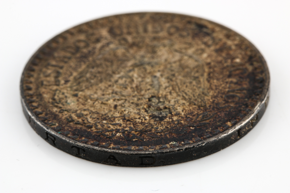 1926 Mexican Silver One Peso Coin