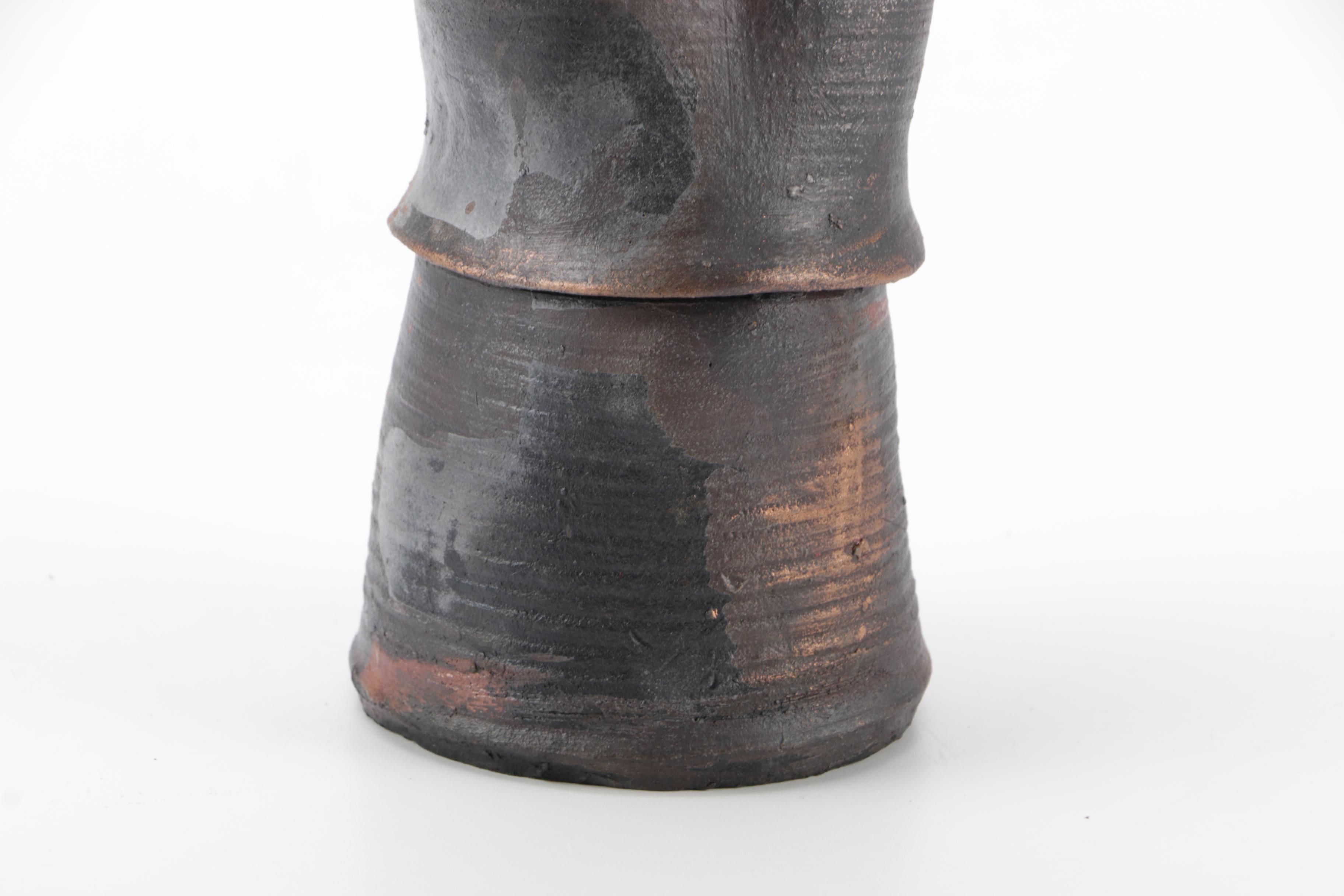 Roman Inspired Figural Ceramic Sculpture