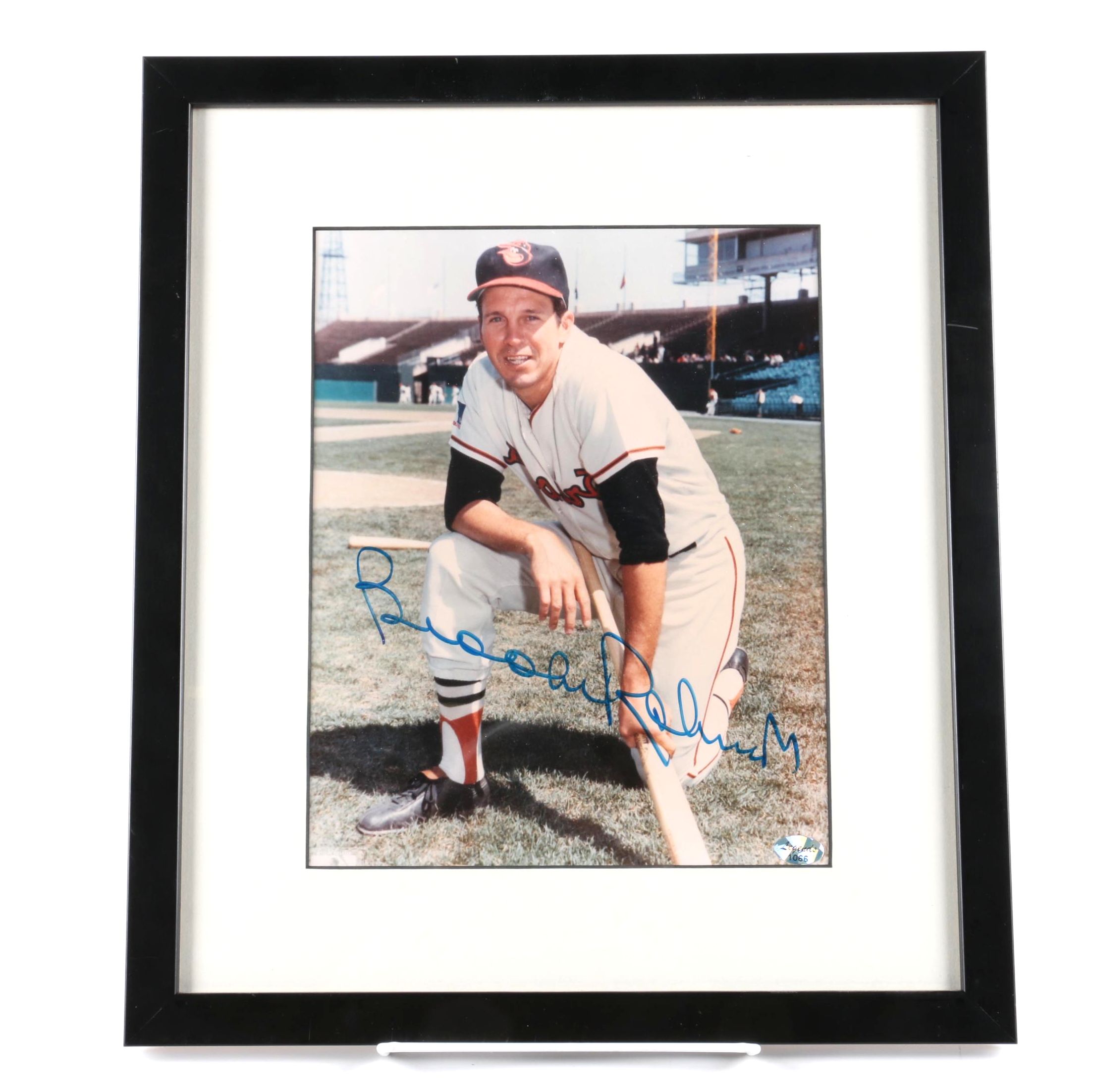 Signed Brooks Robinson Photograph
