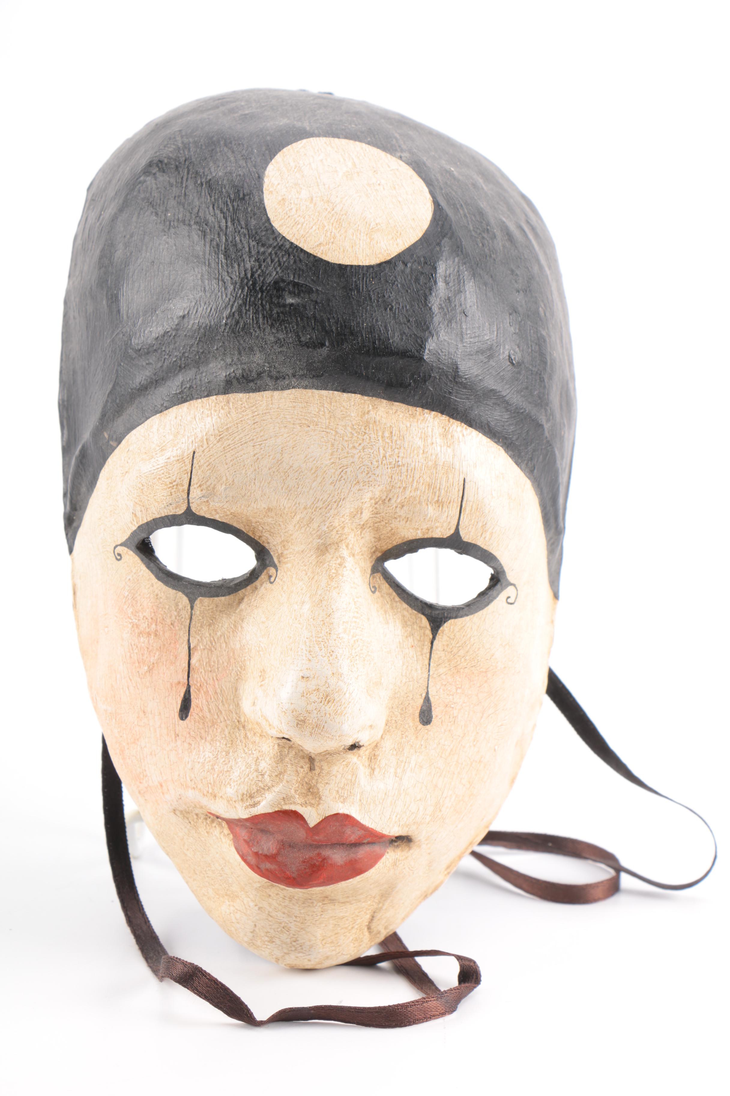 Assortment of Handmade International Masks Including Agostino Dessi