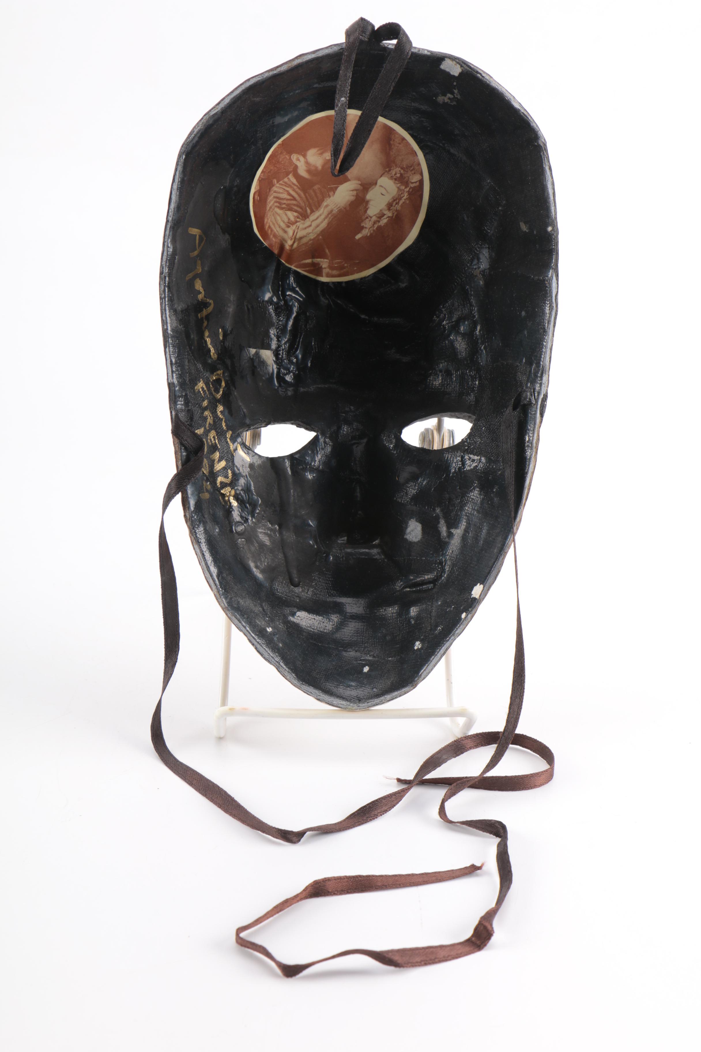 Assortment of Handmade International Masks Including Agostino Dessi