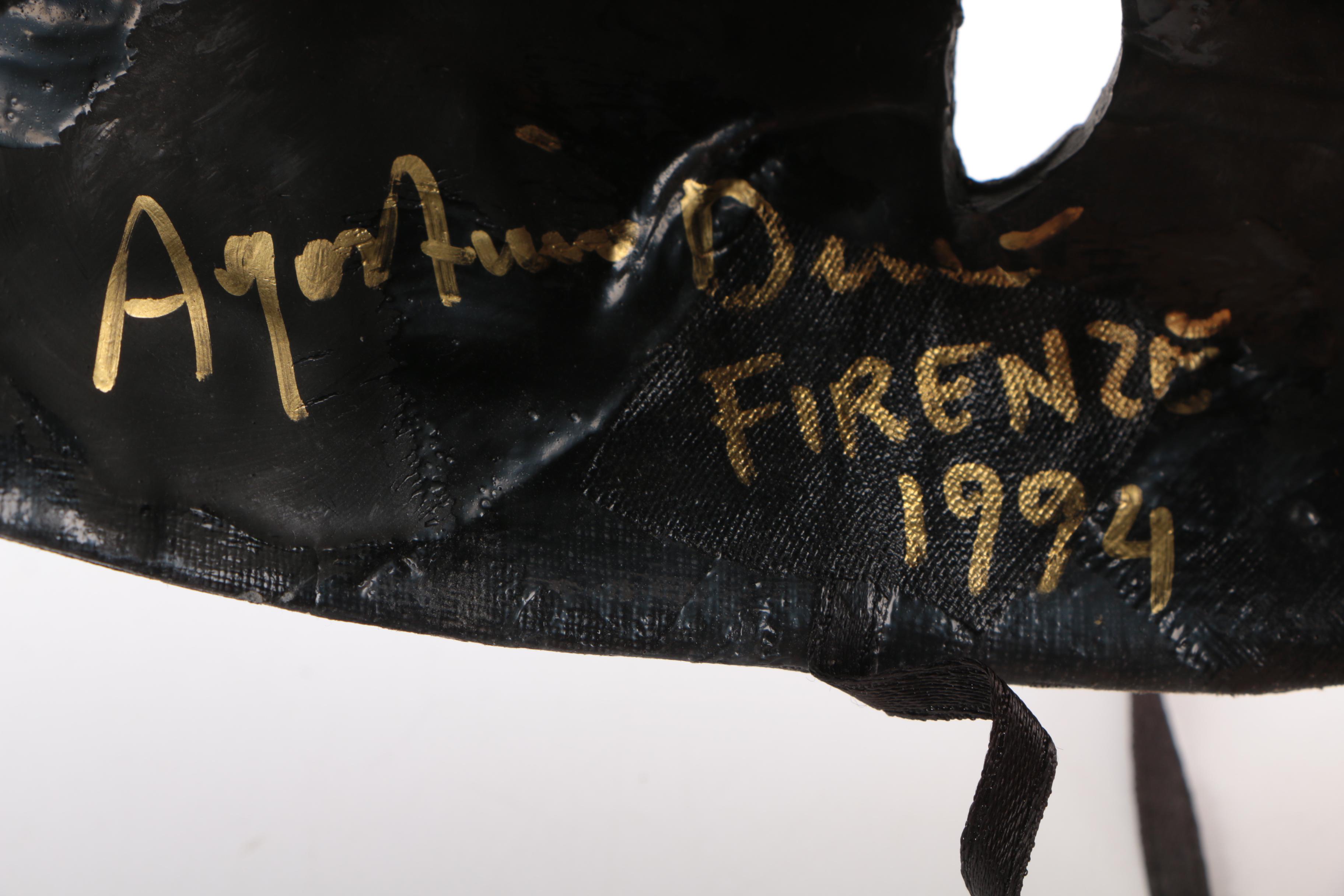 Assortment of Handmade International Masks Including Agostino Dessi