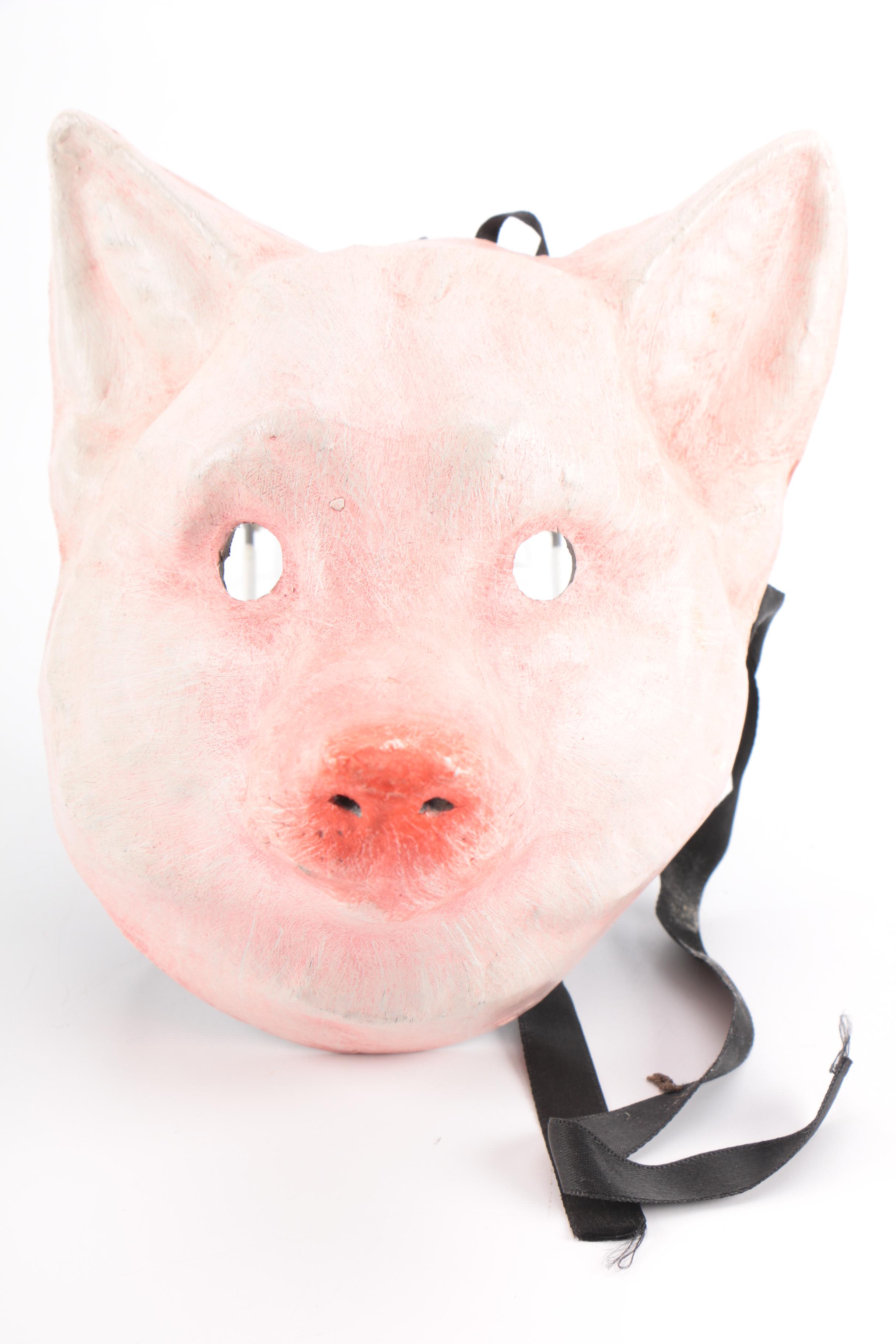 Assortment of Handmade International Masks Including Agostino Dessi