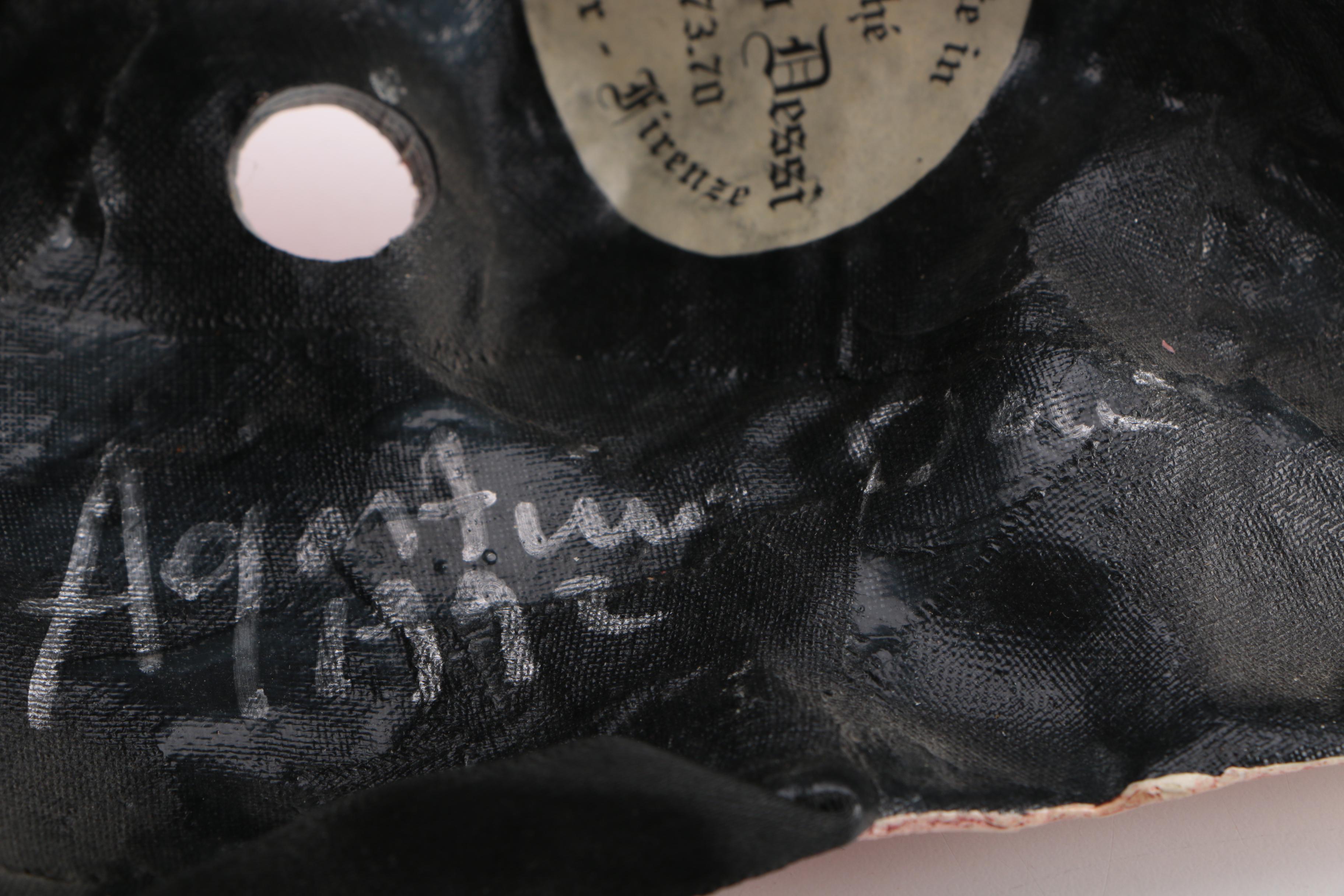 Assortment of Handmade International Masks Including Agostino Dessi