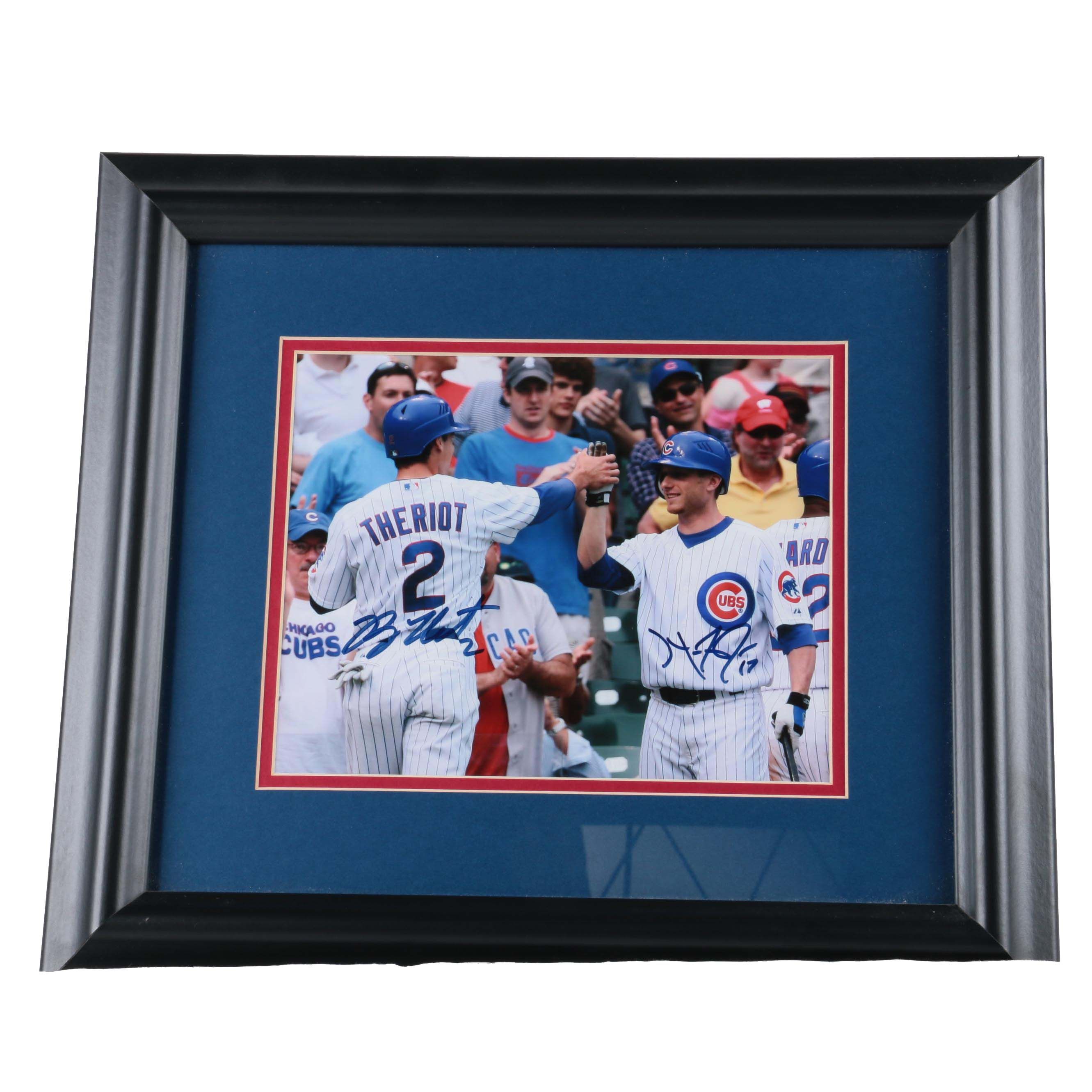 Ryan Theriot and Mike Fontenot Signed Photograph
