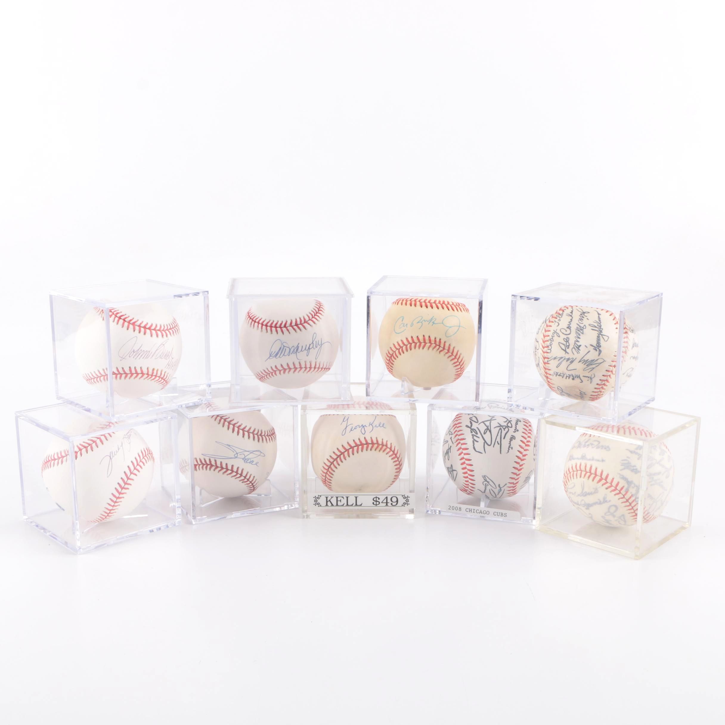 Collection of Signed Baseballs